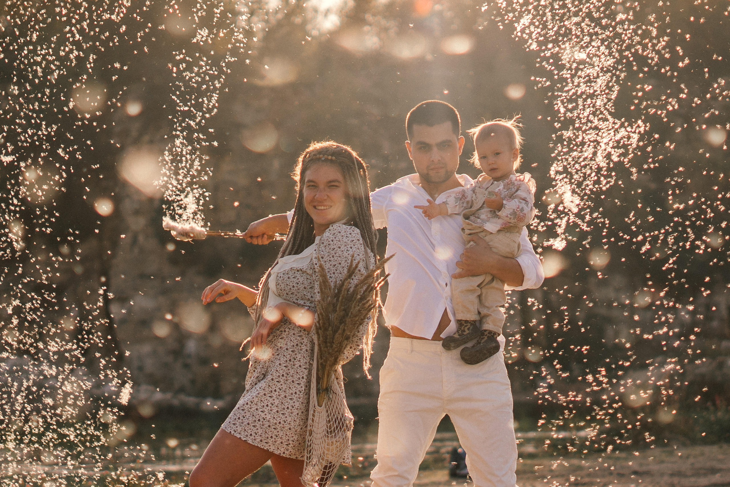 Lucy, Airat, Yasmin, and Keks