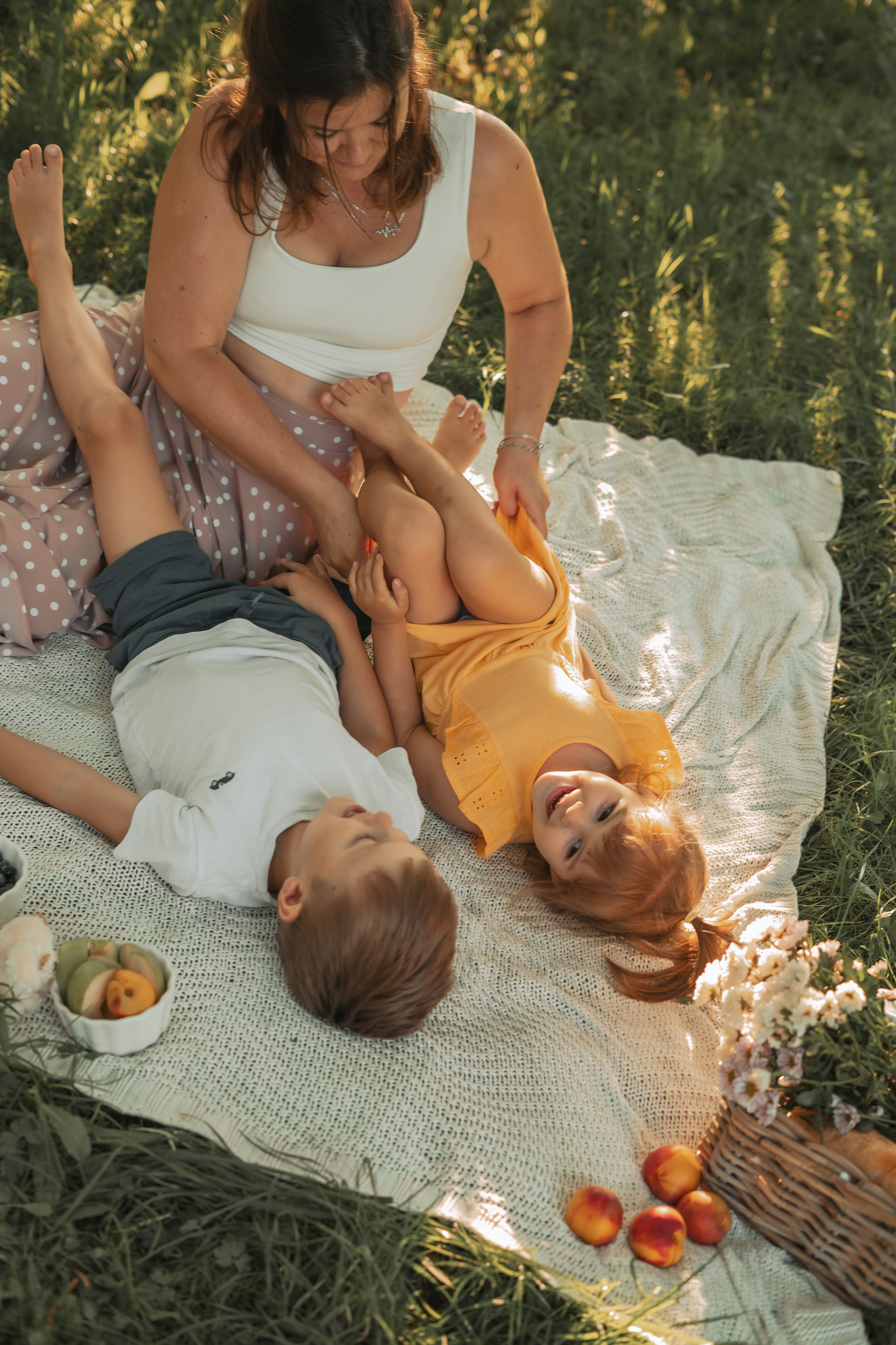 Семейная фотосессия в москве в парках