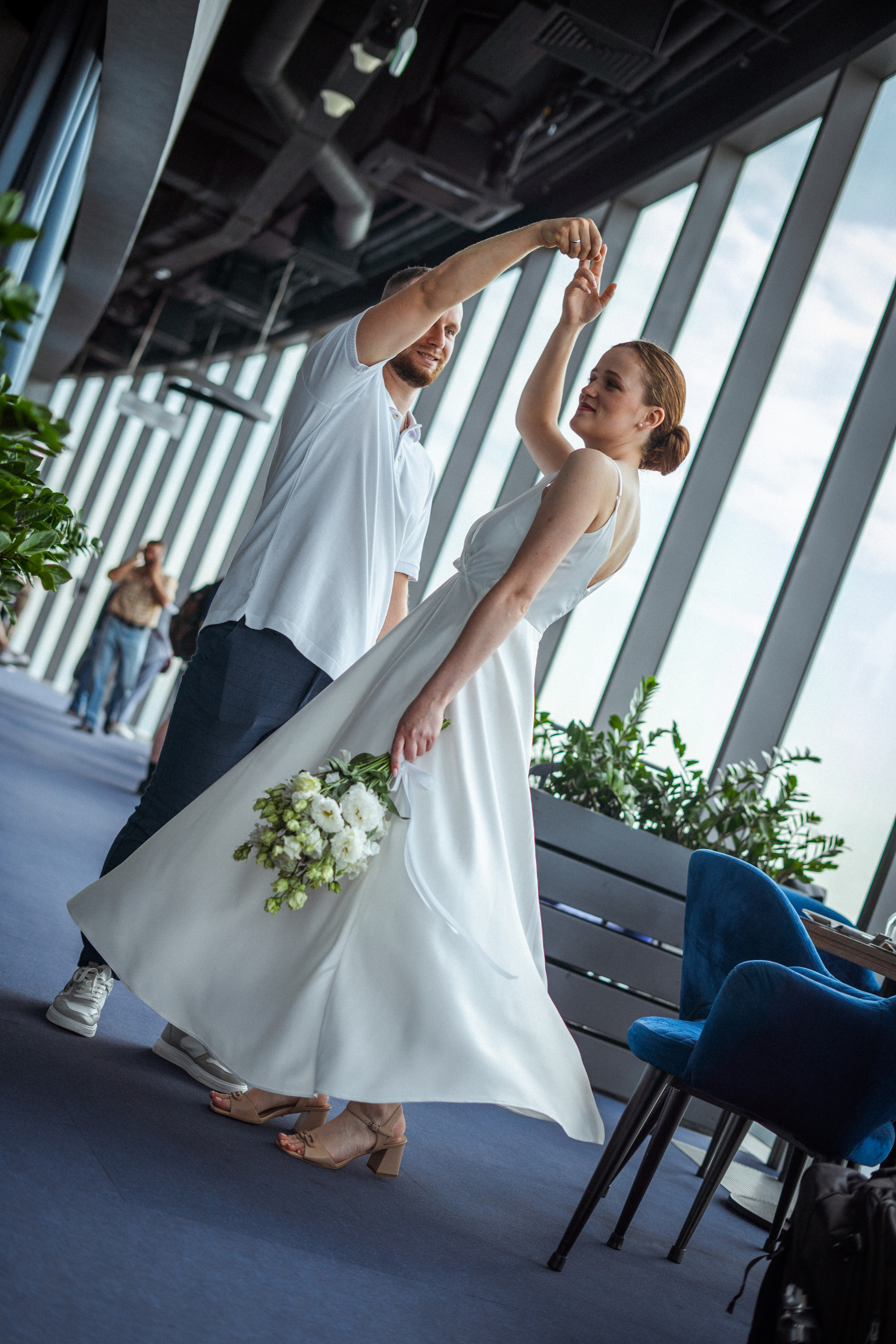 Евгений и Мария, Москва-сити