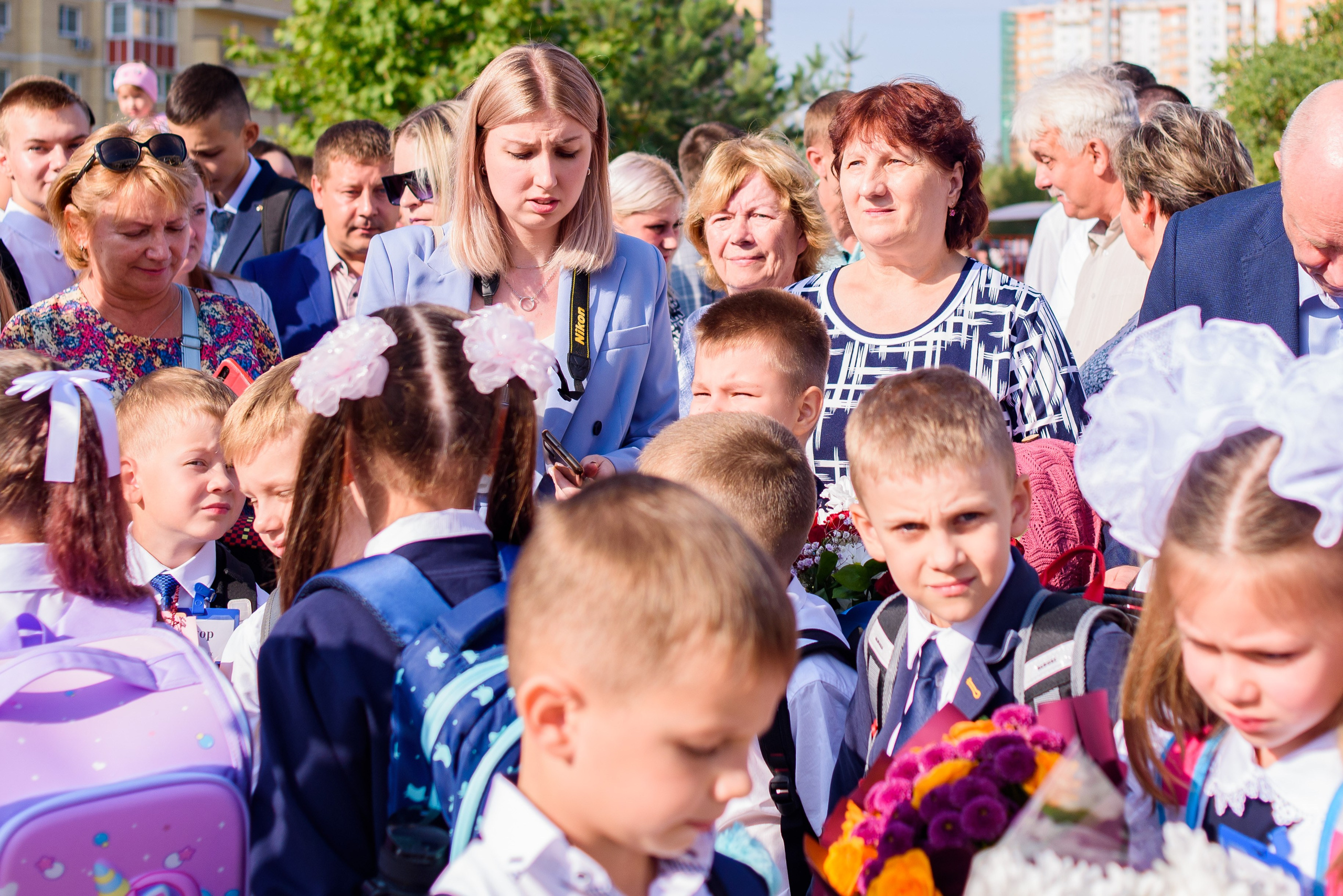 1-е сентября 2023. Фотограф Юлия Попова
