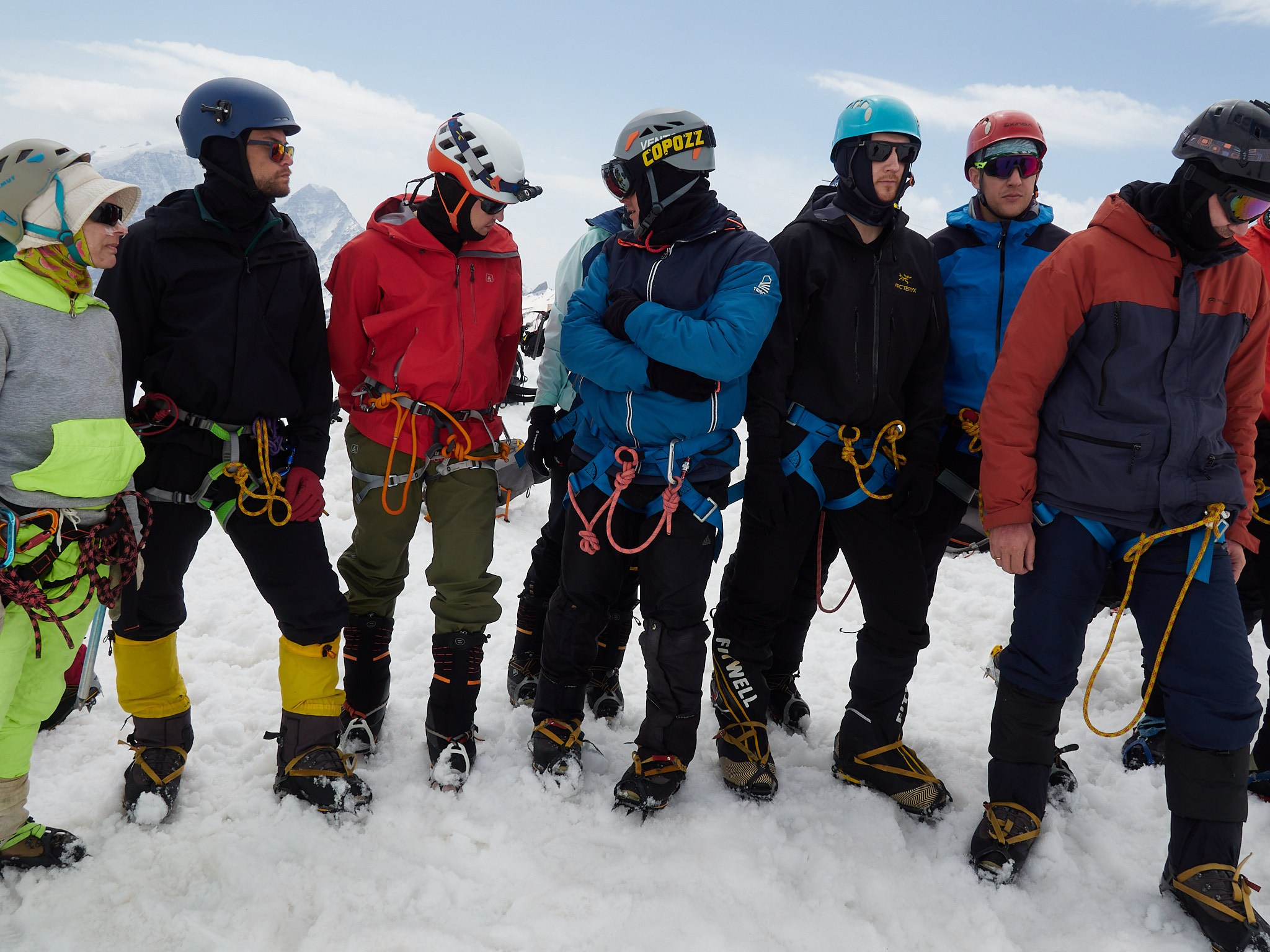 02.05 — 03.05 Снежноледовые занятия и попытка штурма вершины. Горный, высотный Фотограф на Эльбрусе Георгий