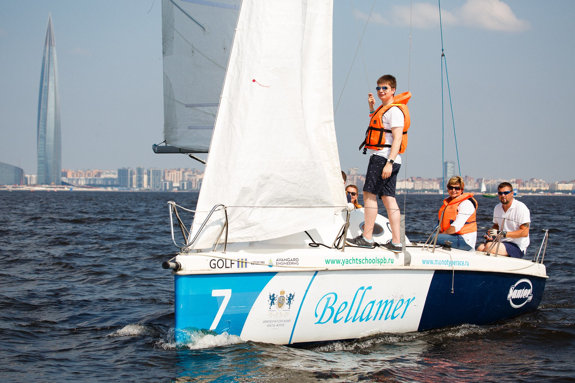 Парусная регата. Рабочая сторона — бизнес портрет и репортаж в Санкт-Петербурге