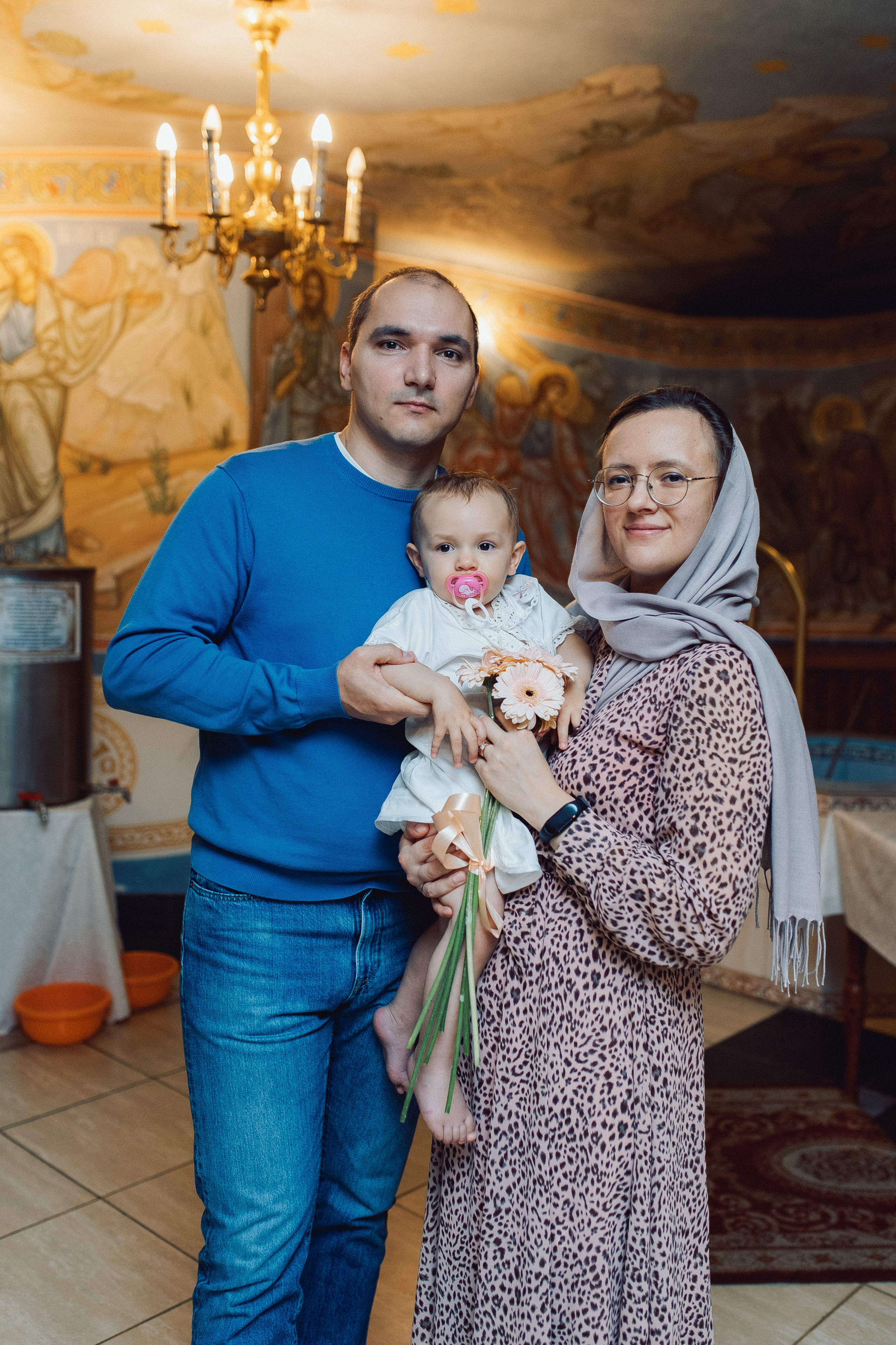 Крещение в Троицком соборе