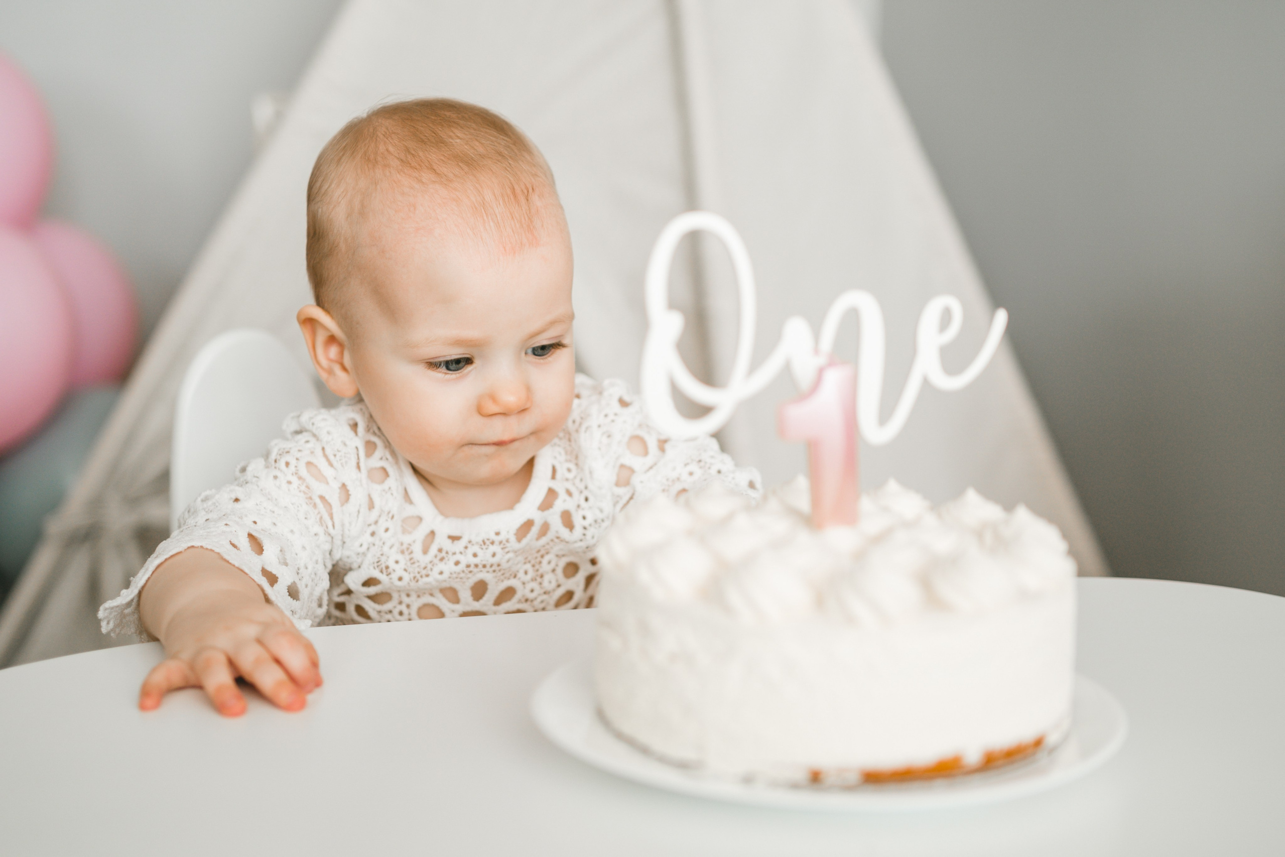 День Рождения малыша 1 год отмечаем дома. Семейный фотограф Ольга Мишустина в Самаре