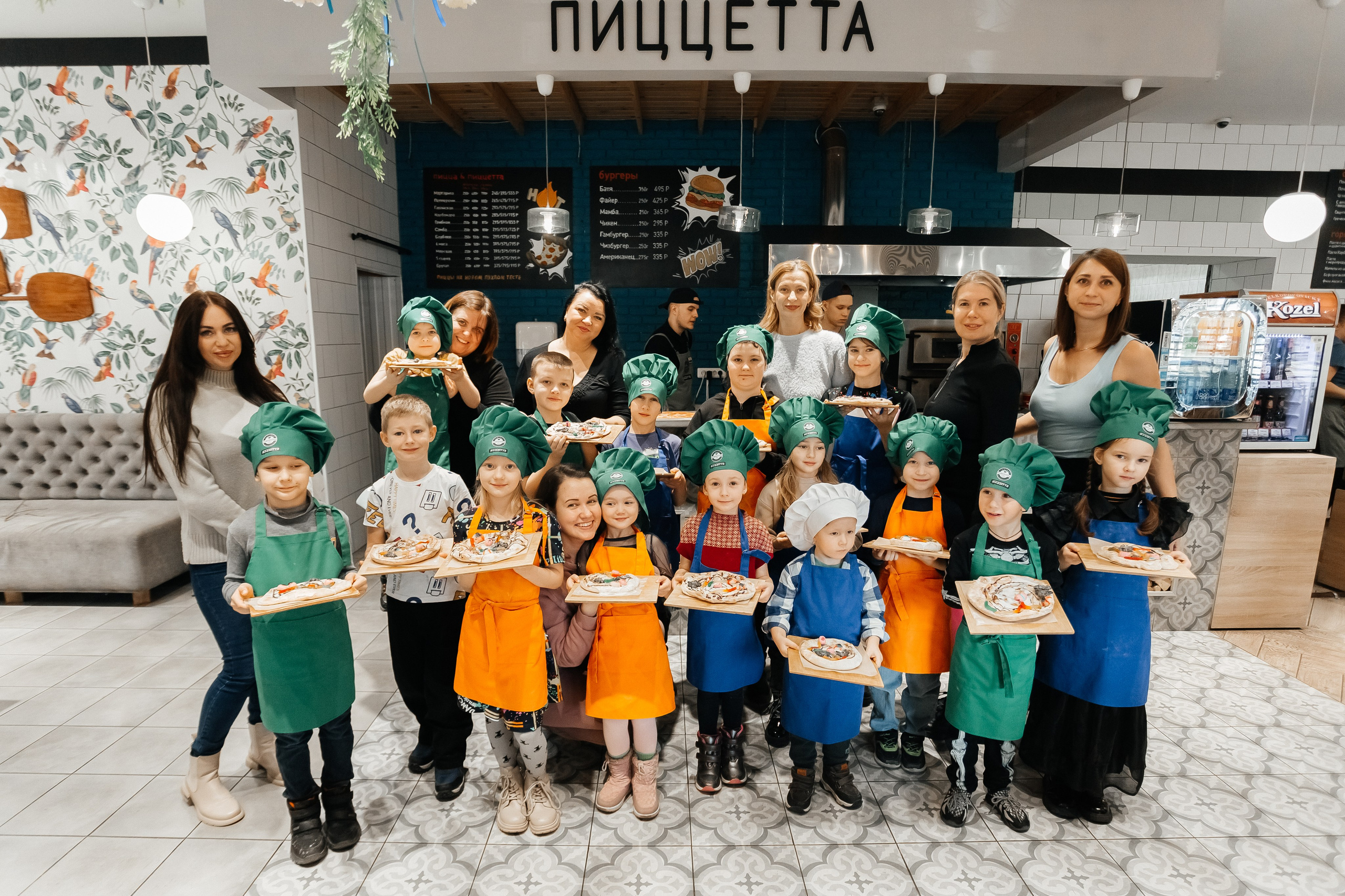 Детский мастер-класс в «Кофебулка». Фотограф Кемерово | Сергей