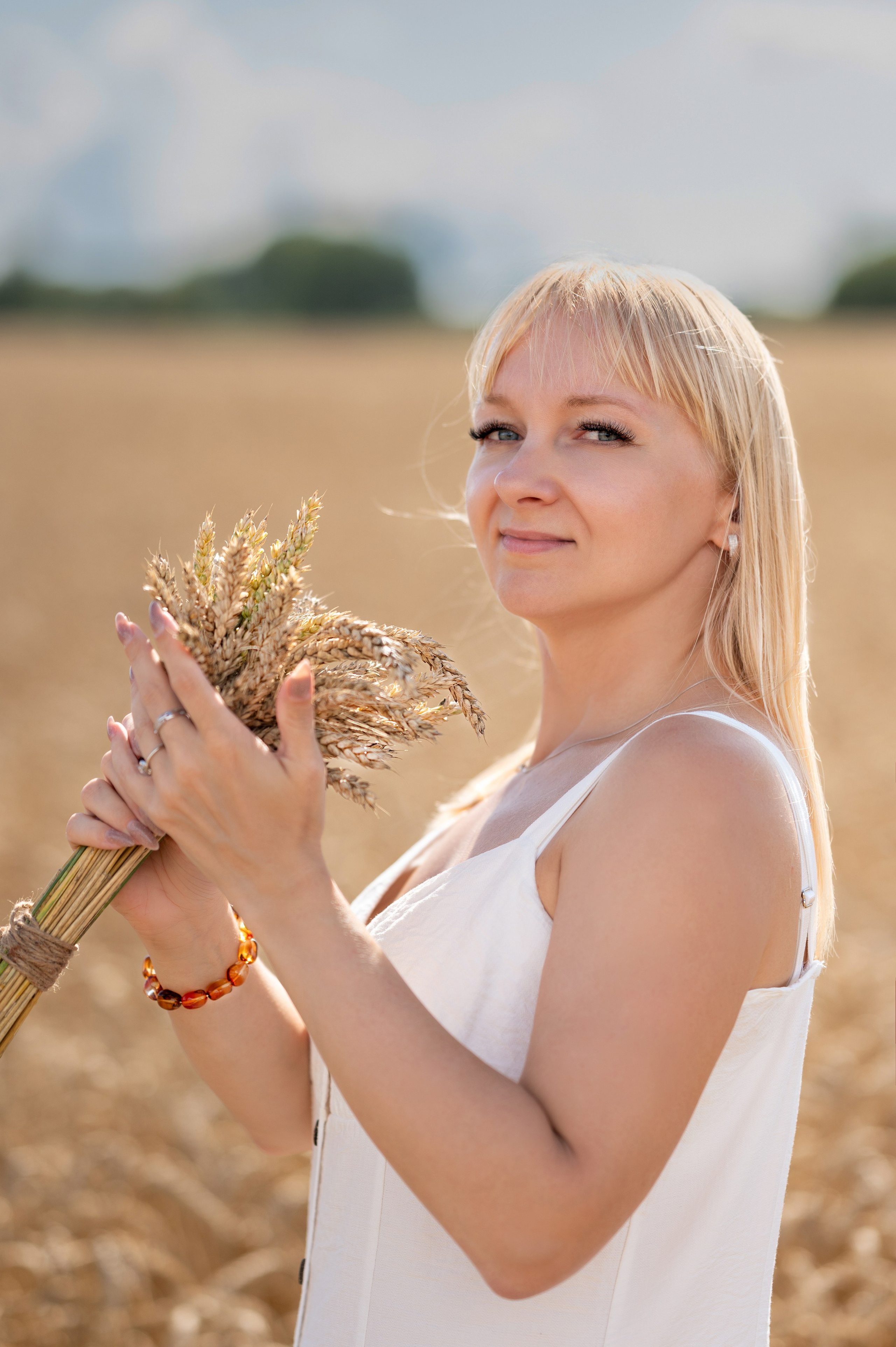 Пшеничное поле. Детский и семейный фотограф г. Москва Оксана Катаджи