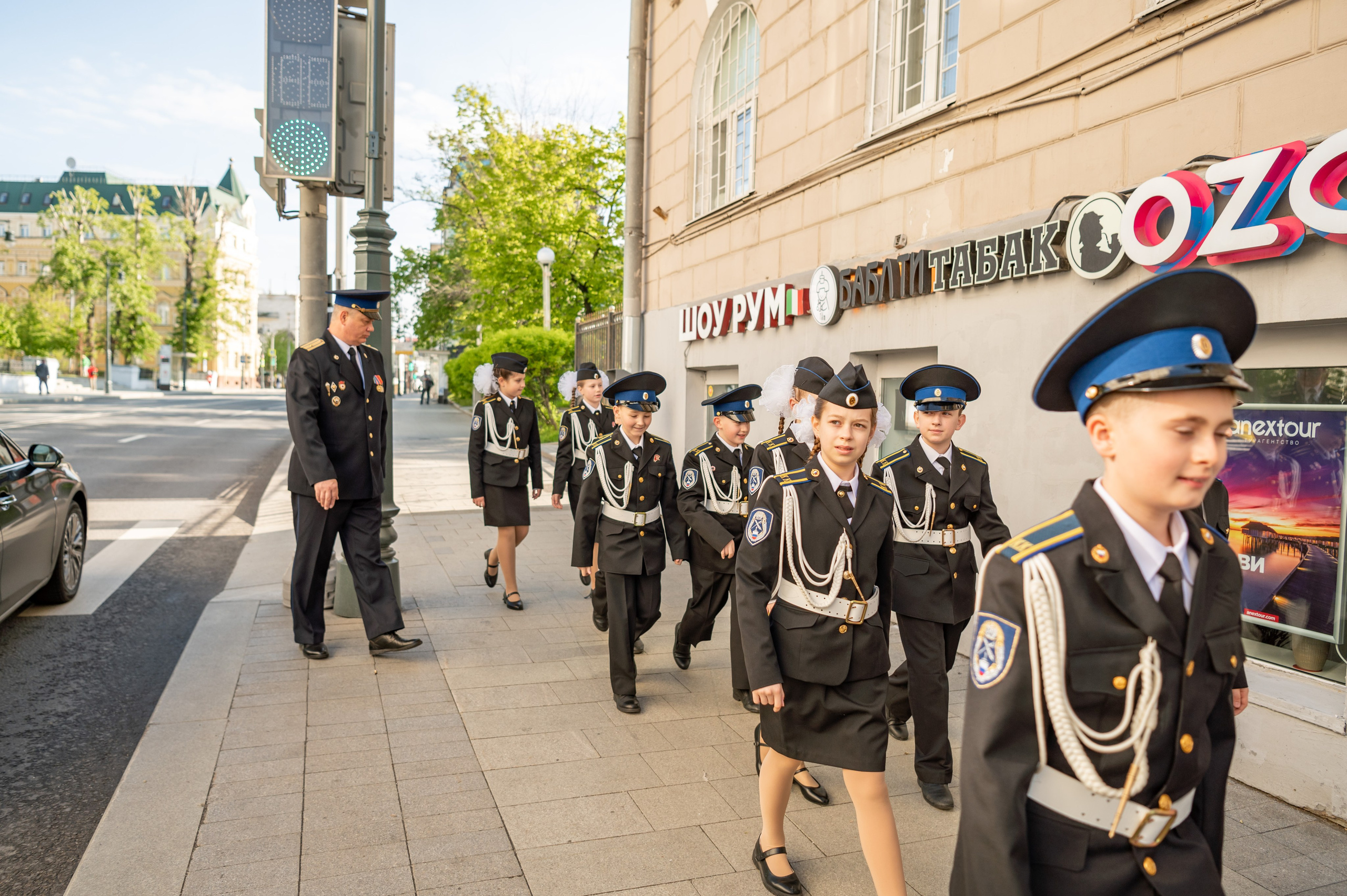 Фотосессия Присяги кадетов «Школа 1231 им. В. Д. Поленова». Детский и семейный фотограф г. Москва Оксана Катаджи