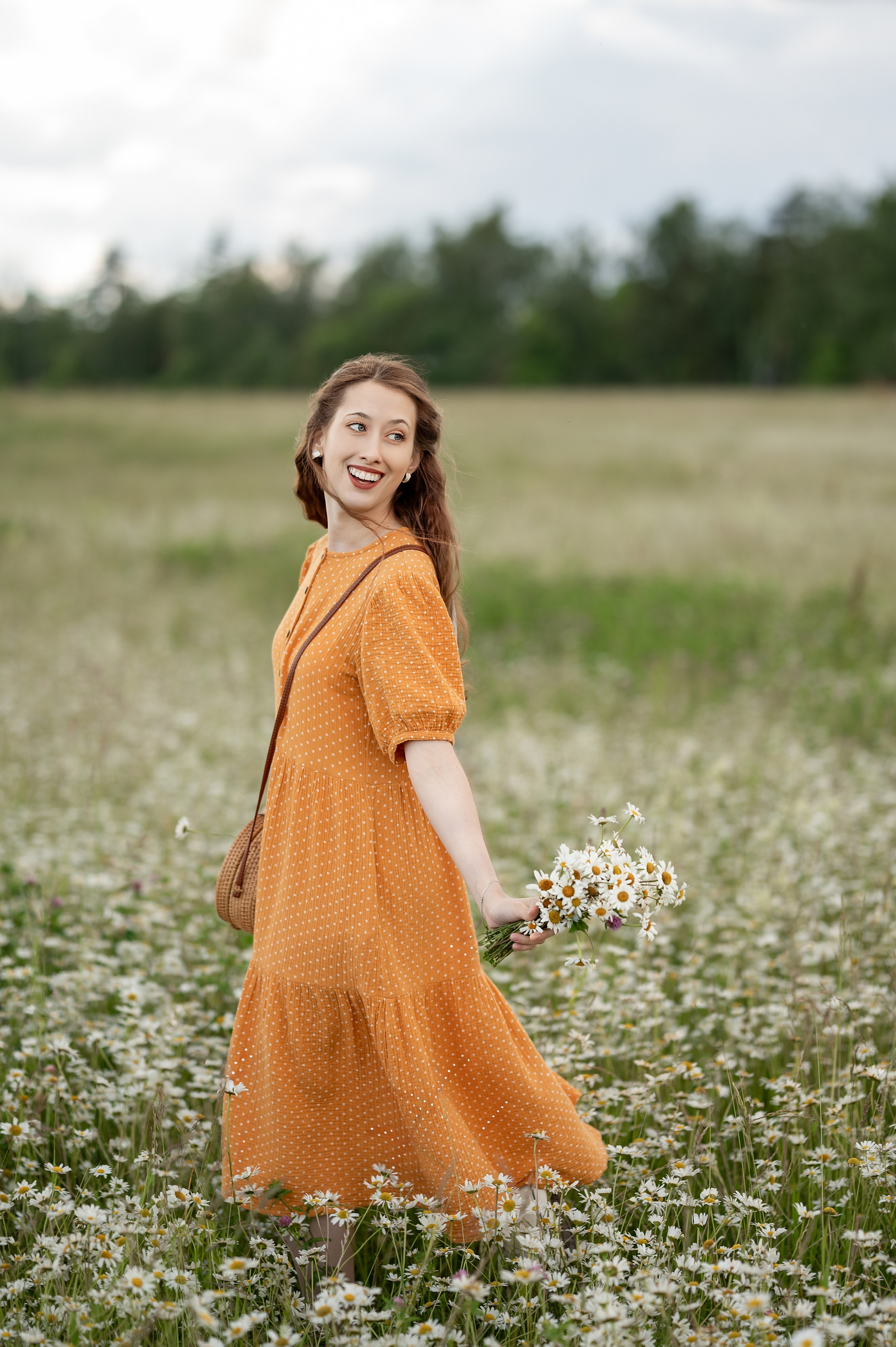 Ромашковое поле. Детский и семейный фотограф г. Москва Оксана Катаджи