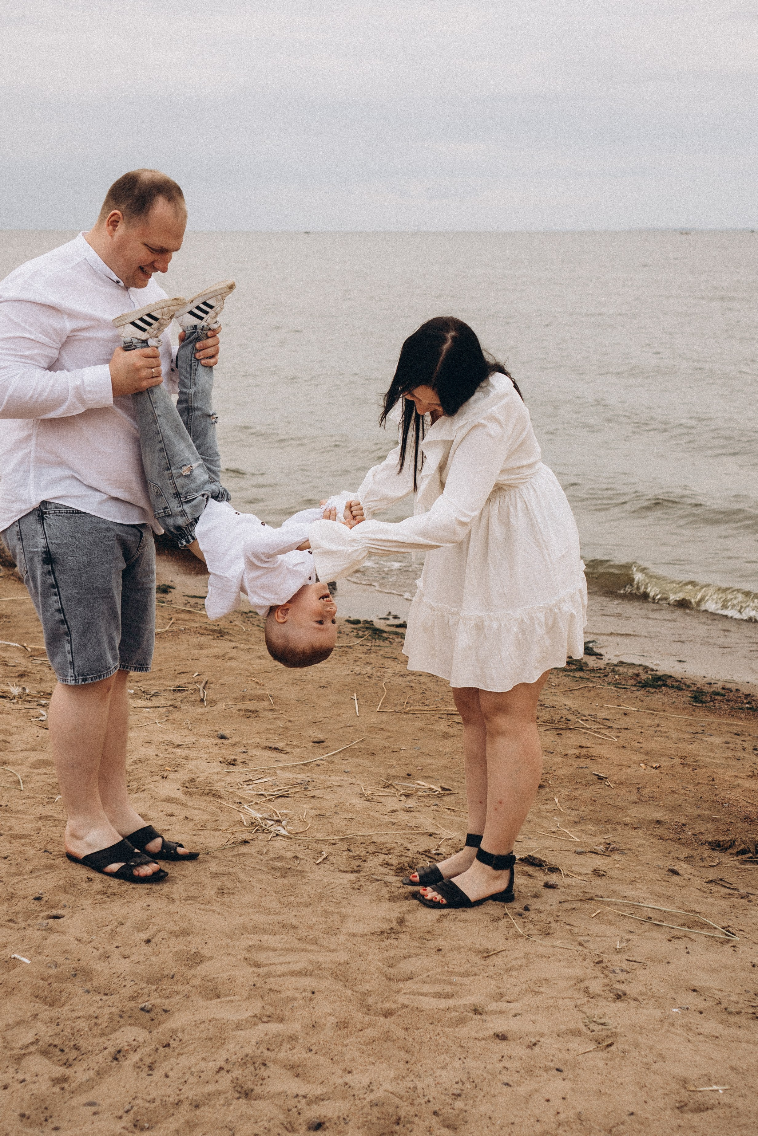 Семейная история на берегу залива. Профессиональный фотограф, Санкт-Петербург — Виктория Богомолова