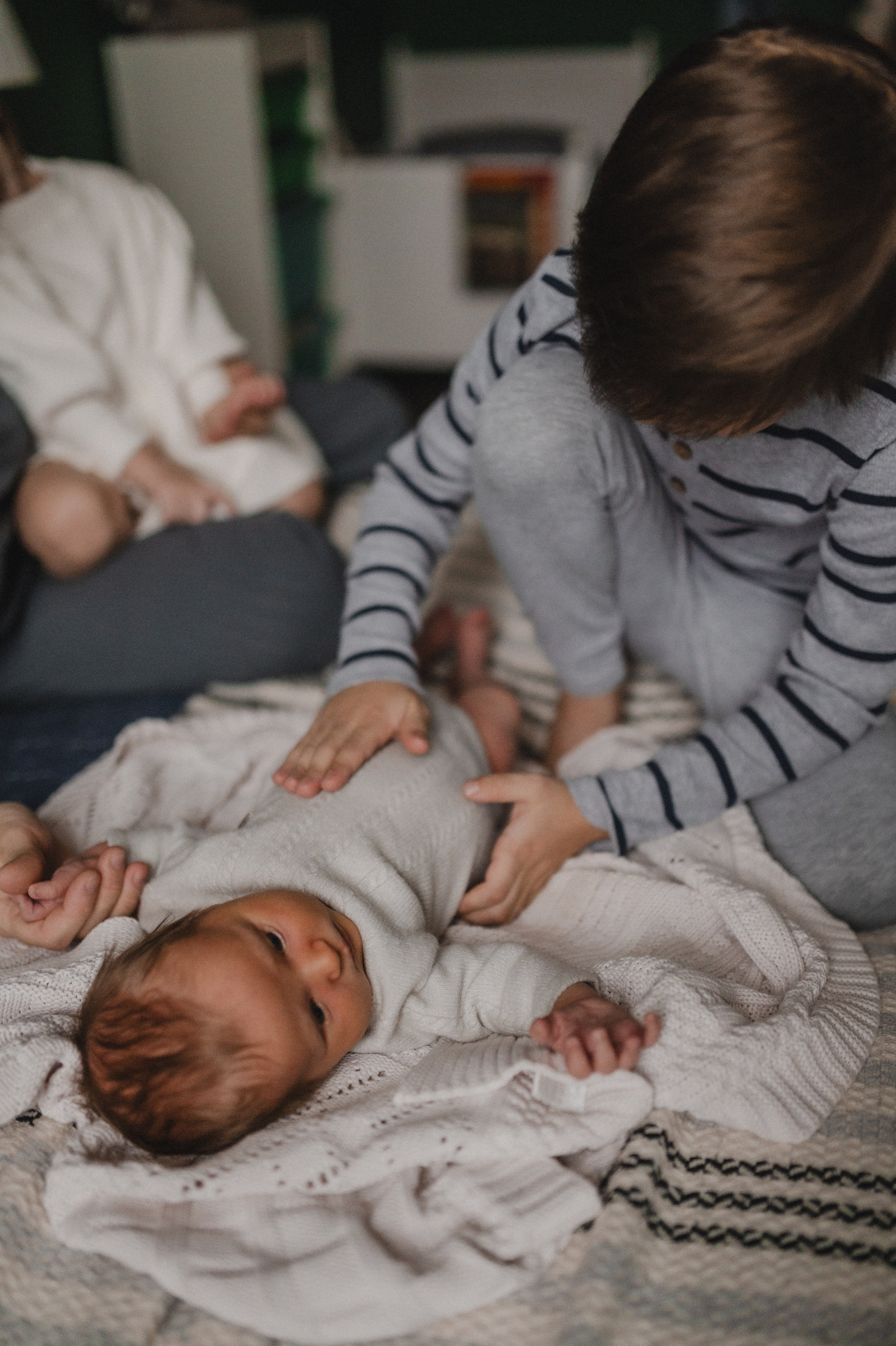 Дима, Нелли, Марк, Нина и Кира дома. Семейный и свадебный lifestyle-фотограф в Москве Мария Петрова