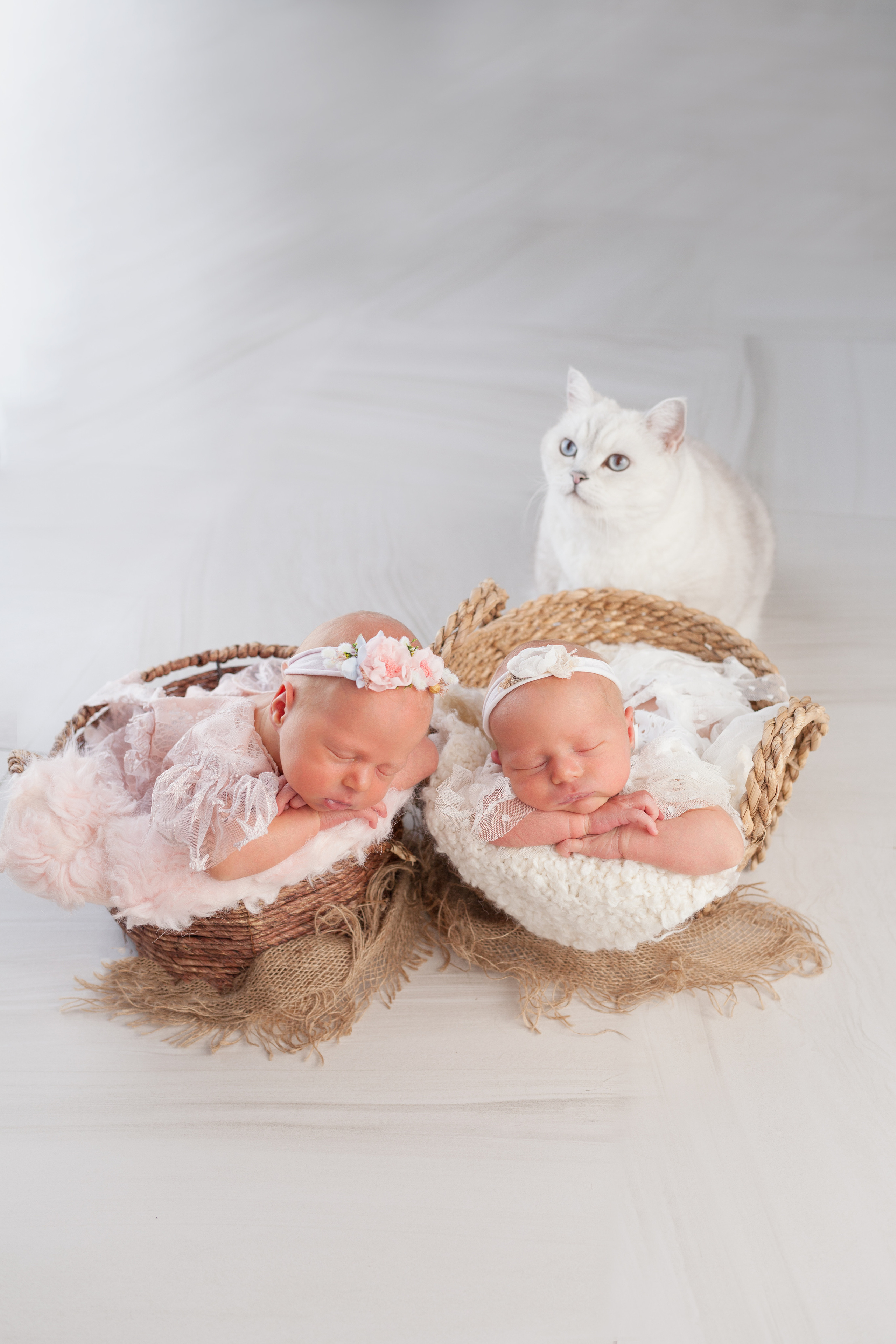 Многоняшки. Фотограф новорождённых в Самаре