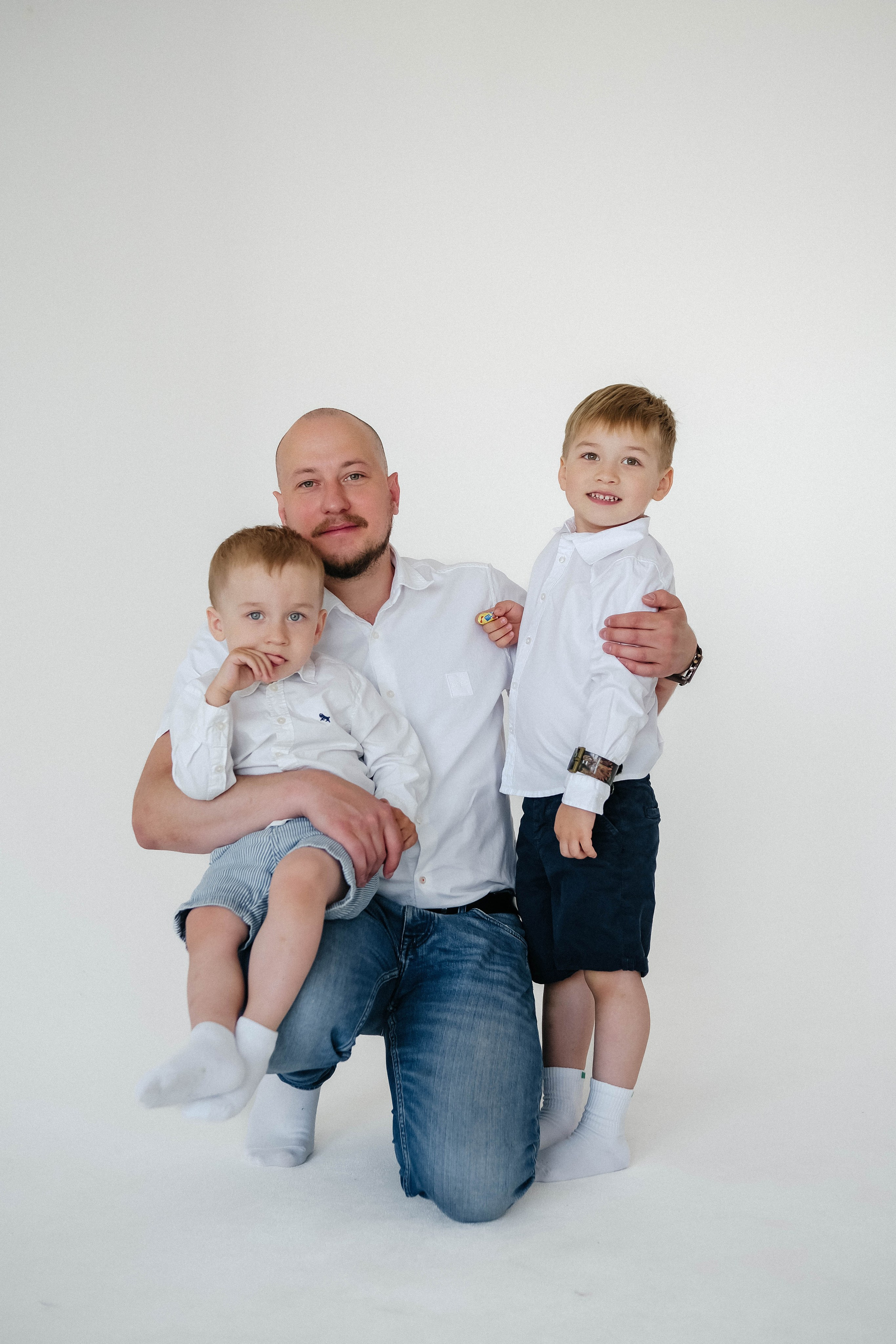 Большая семейная фотосессия из 8 человек. Главная