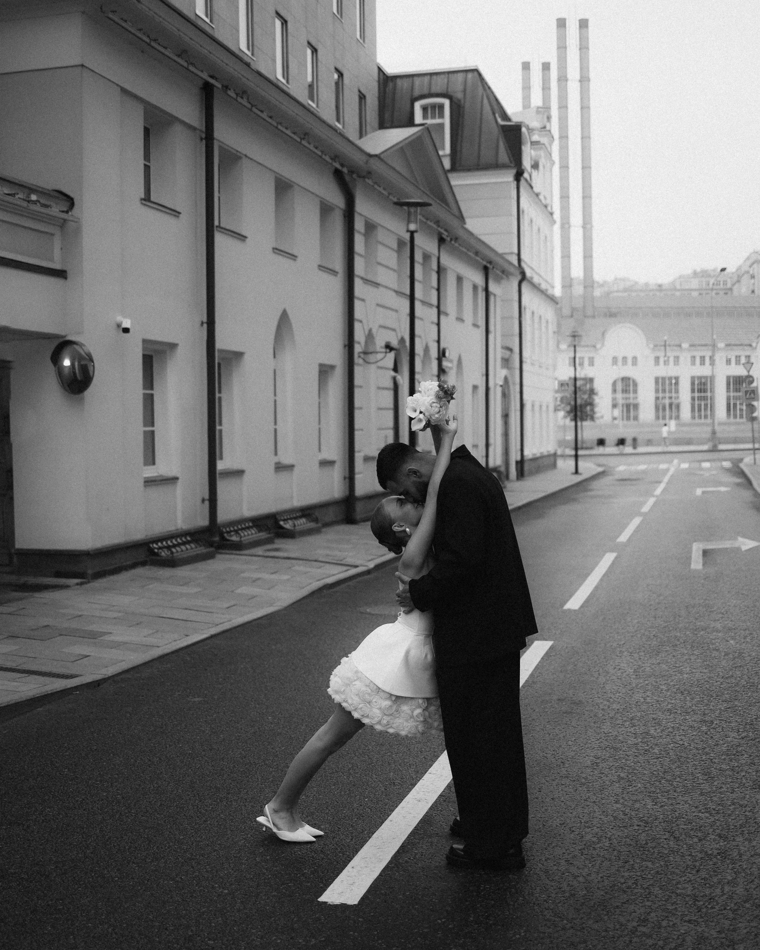 Свадебная прогулка на рассвете