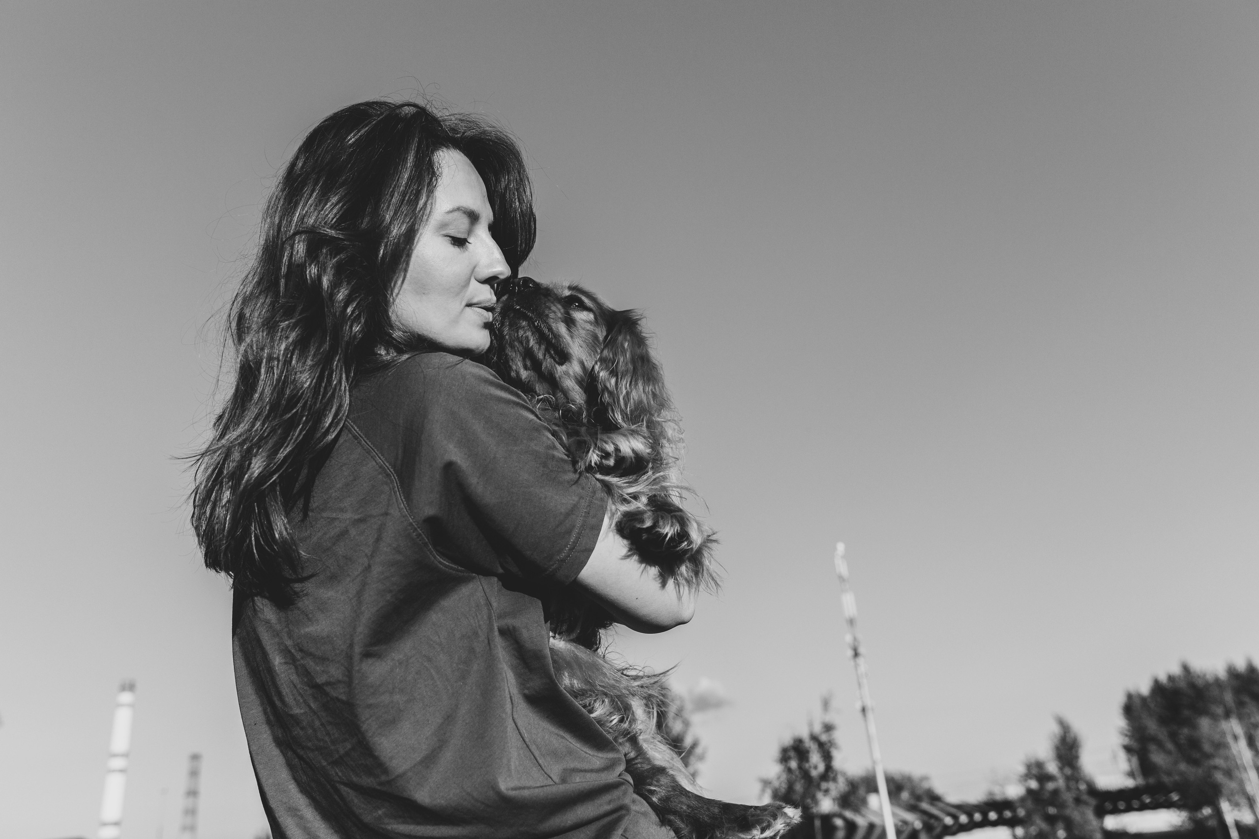 Оля и Патрик. Фотограф-анималист в Москве Соломонова Варвара