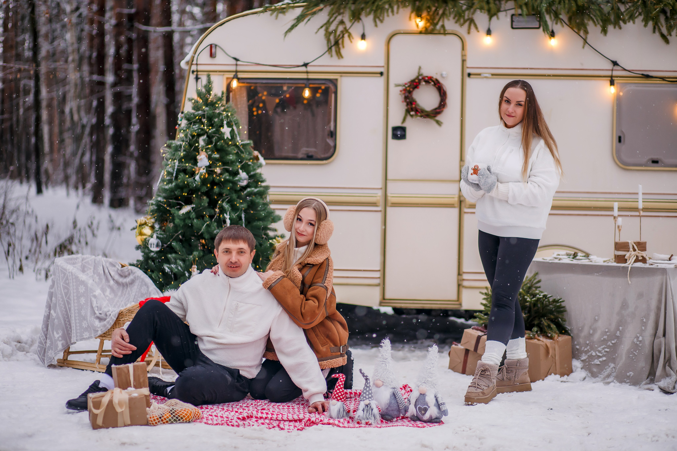 Зимний проект. Дом на колесах. Фотограф Саранск Екатерина Жукова