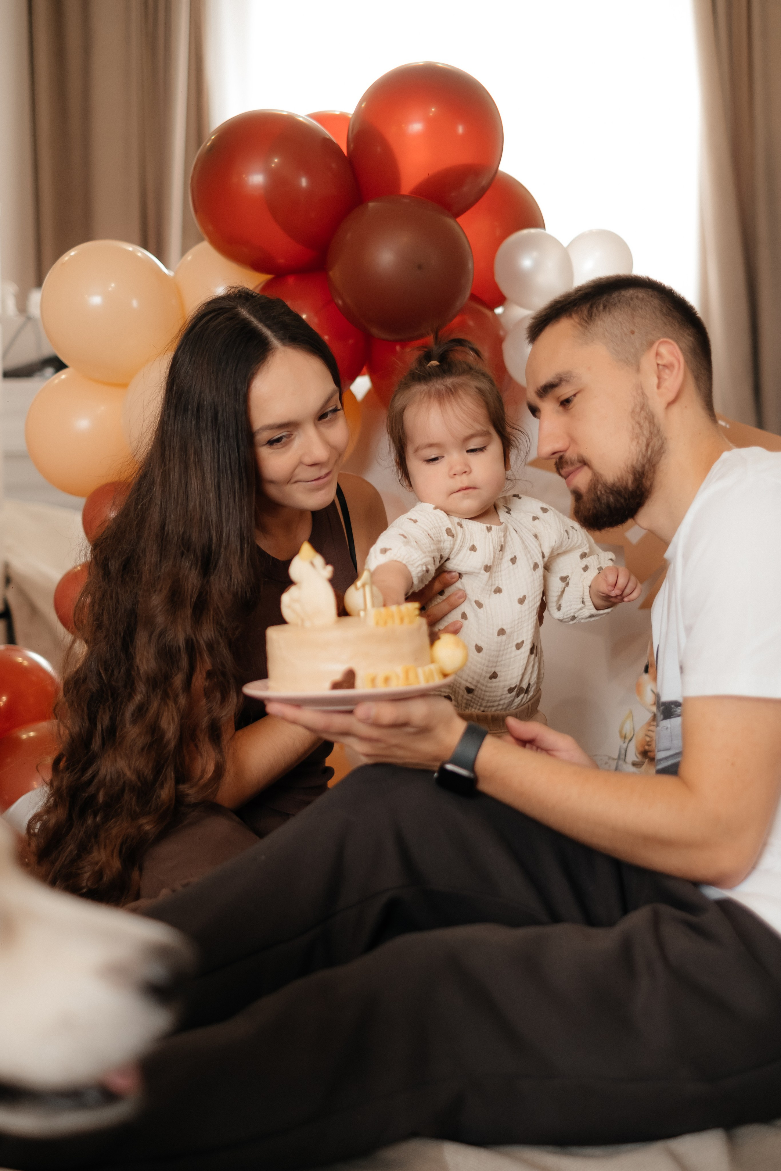 Катя, Саша и Еся | домашняя съемка. Фотограф в Новосибирске Диана Ильиных