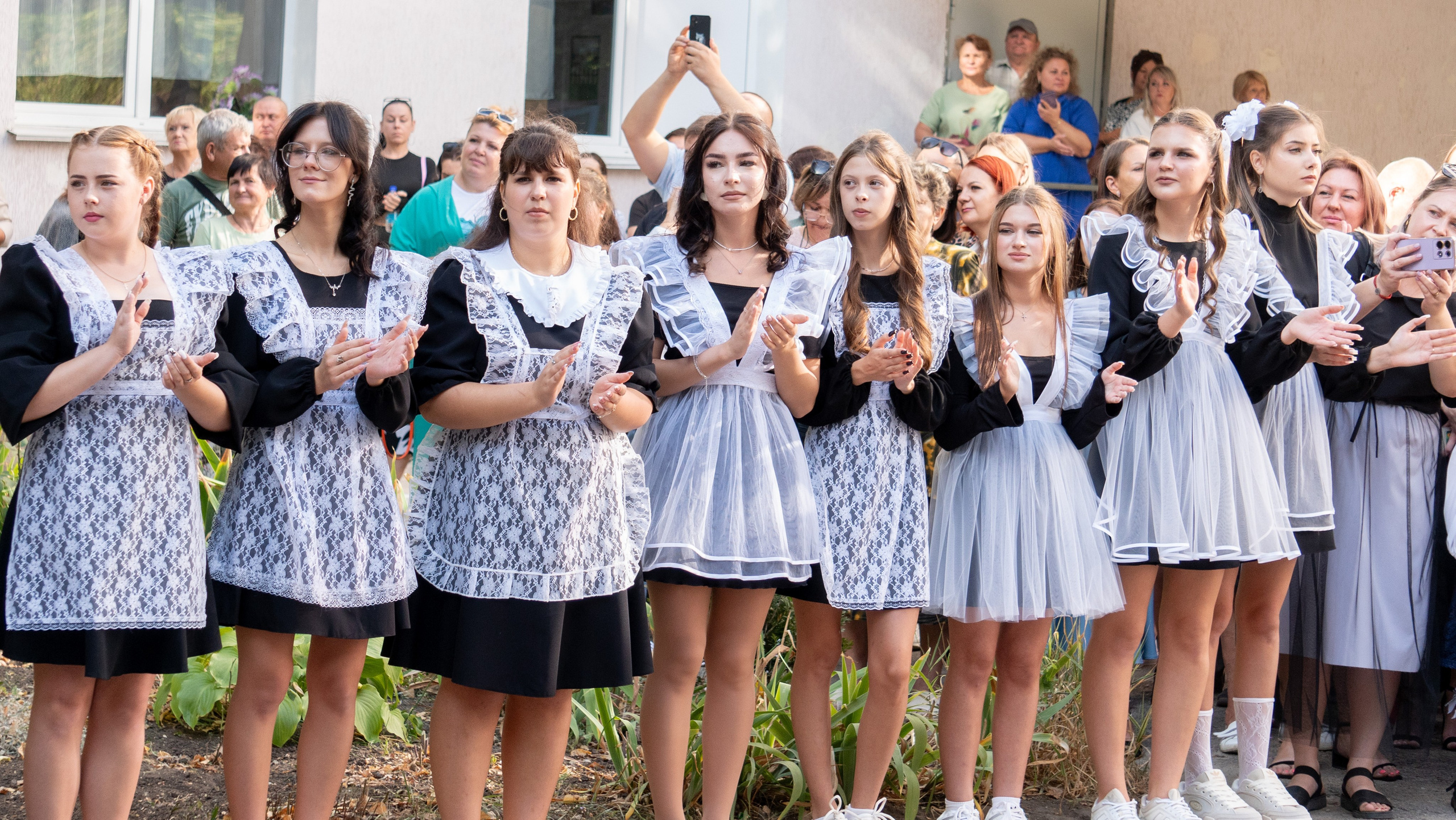 Сборные со школ. Фотограф в РФ и ЛНР Юлия Федосеева