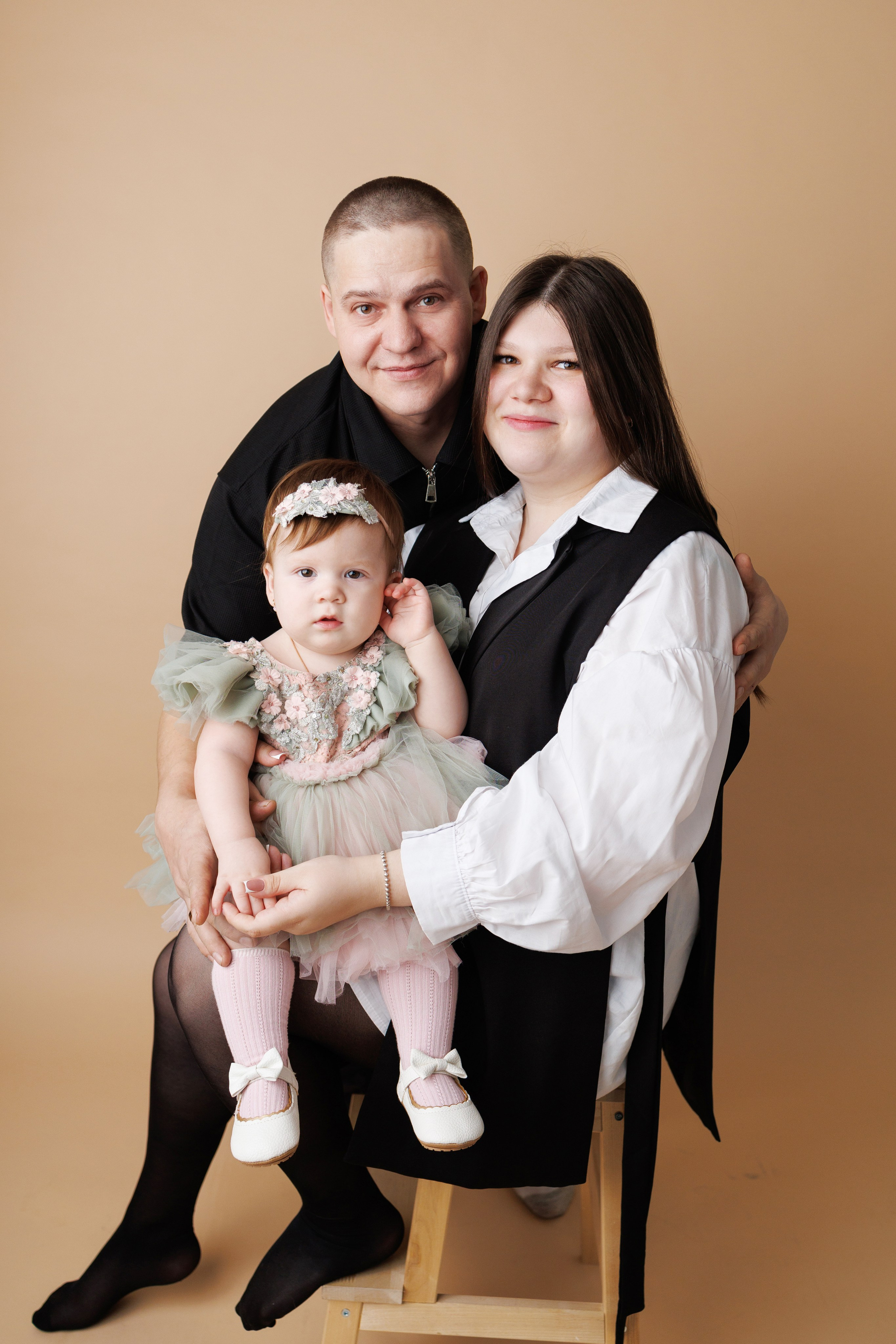 Стефание 1 годик. Фотограф новорожденный малышей Новосибирск