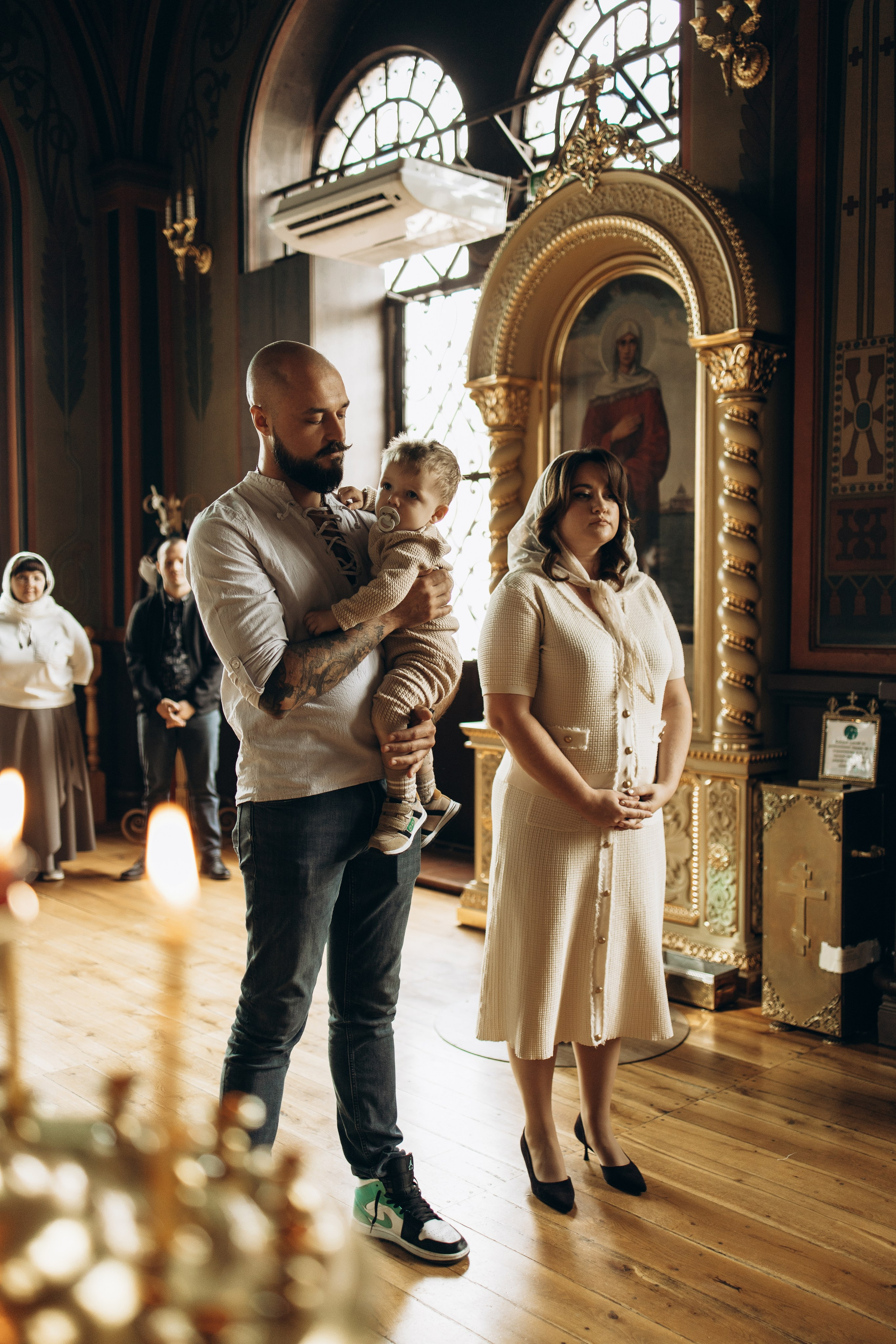 Таинство крещения Матвея. Самый теплый фотограф в Краснодаре Рябоконь Ксения