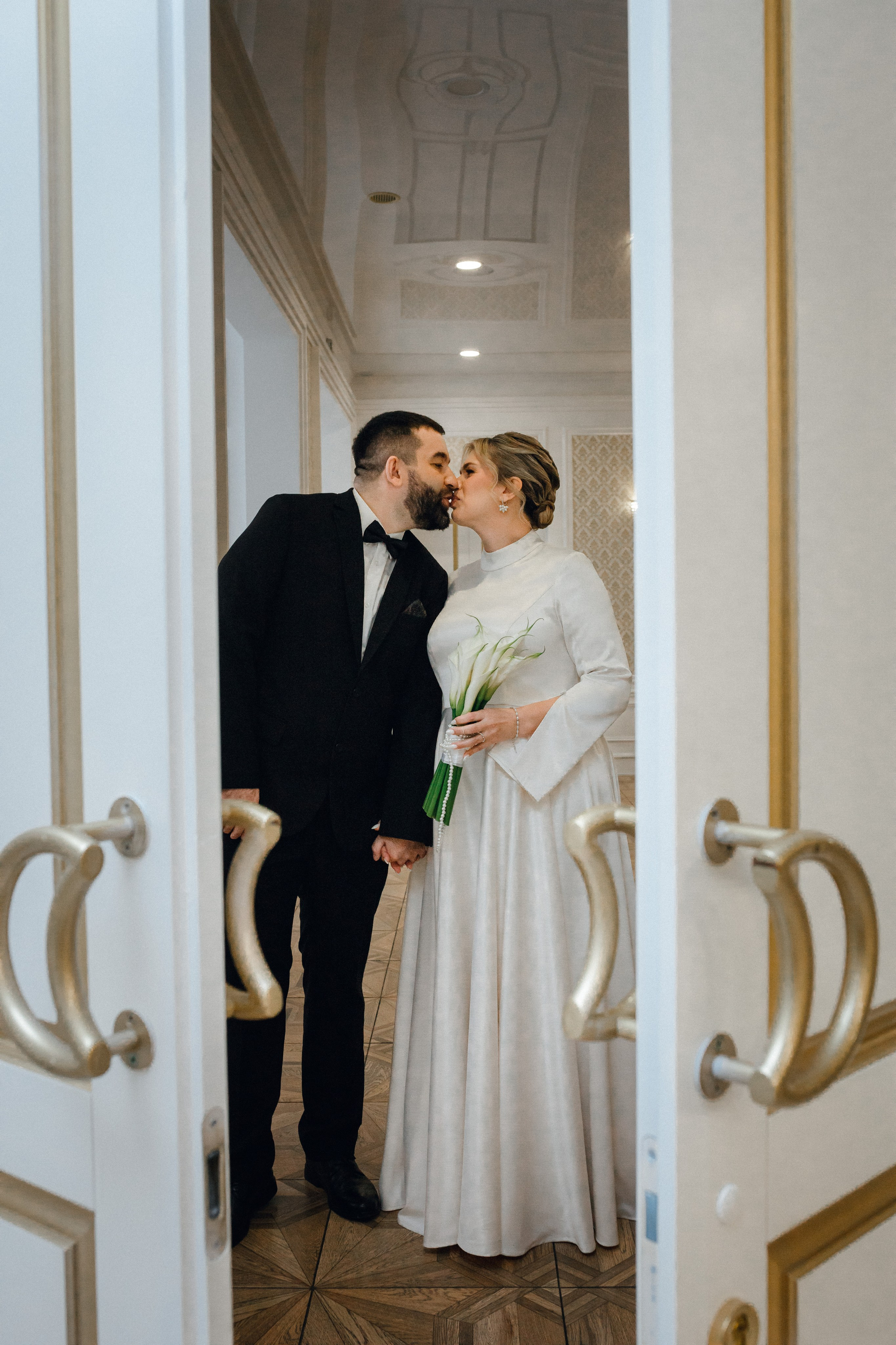 Андрей и Анастасия в день Свадьбы. Фотограф Куянова Алина, семейные и свадебные фотосессии в Калининграде