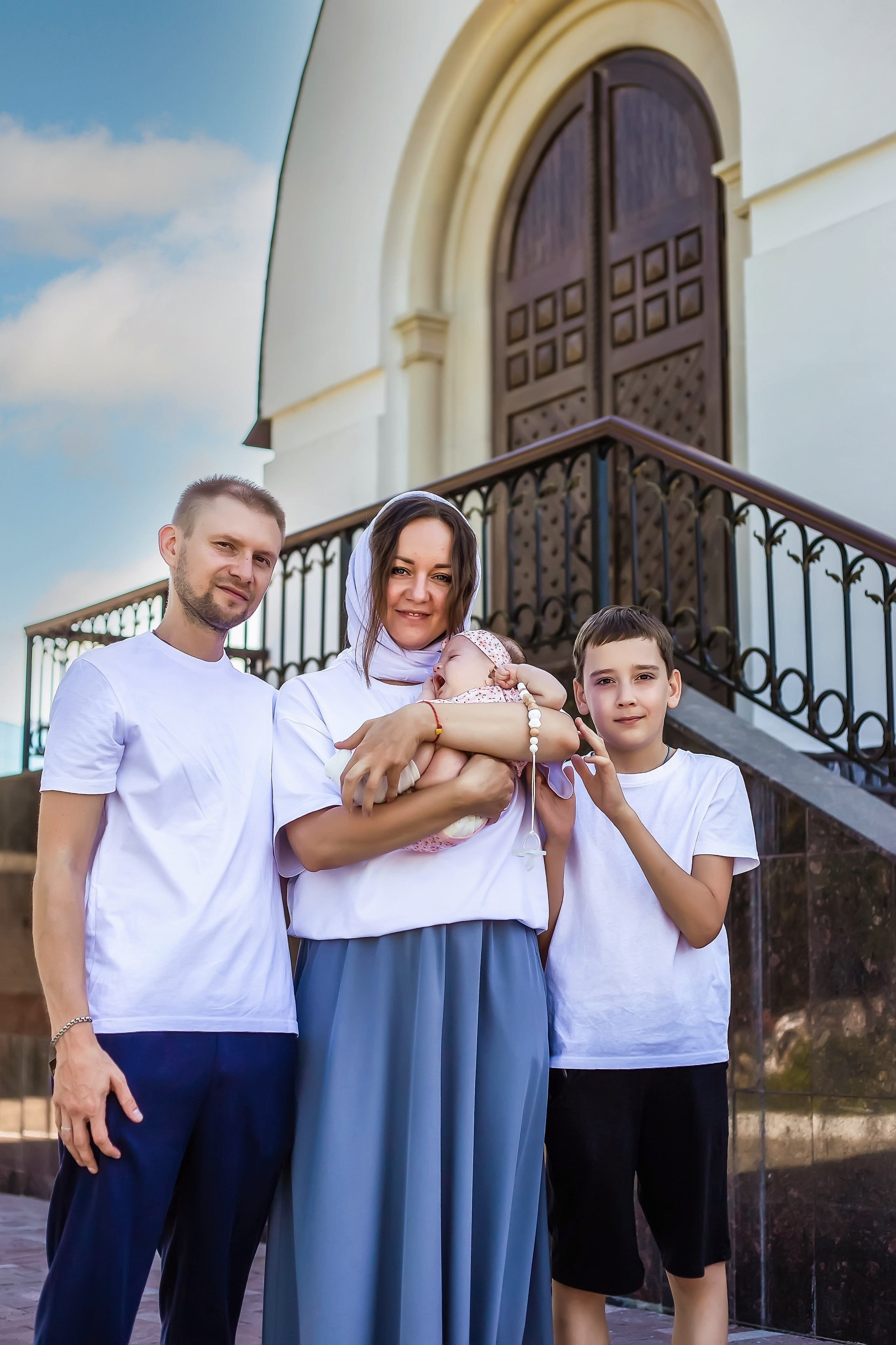 Крещение Валерии. Школьный и детский фотограф Старожилово