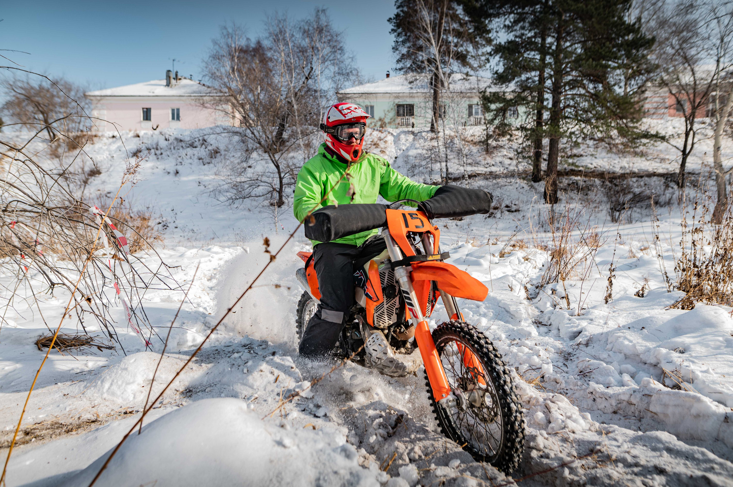 Мотокросс 23.02.2024. Портретный фотограф в Ангарске Артём Иванов