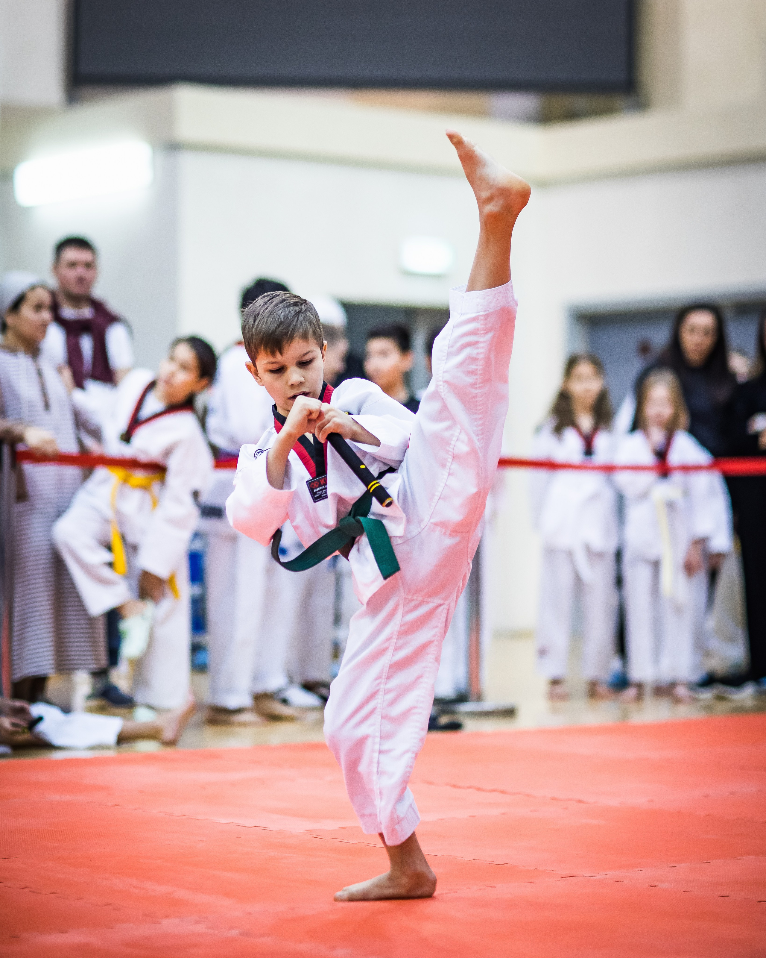 Турнир Федерации детского тхэквондо России по дисциплине ПХУМСЭ. Спортивный фотограф Максим Серегин
