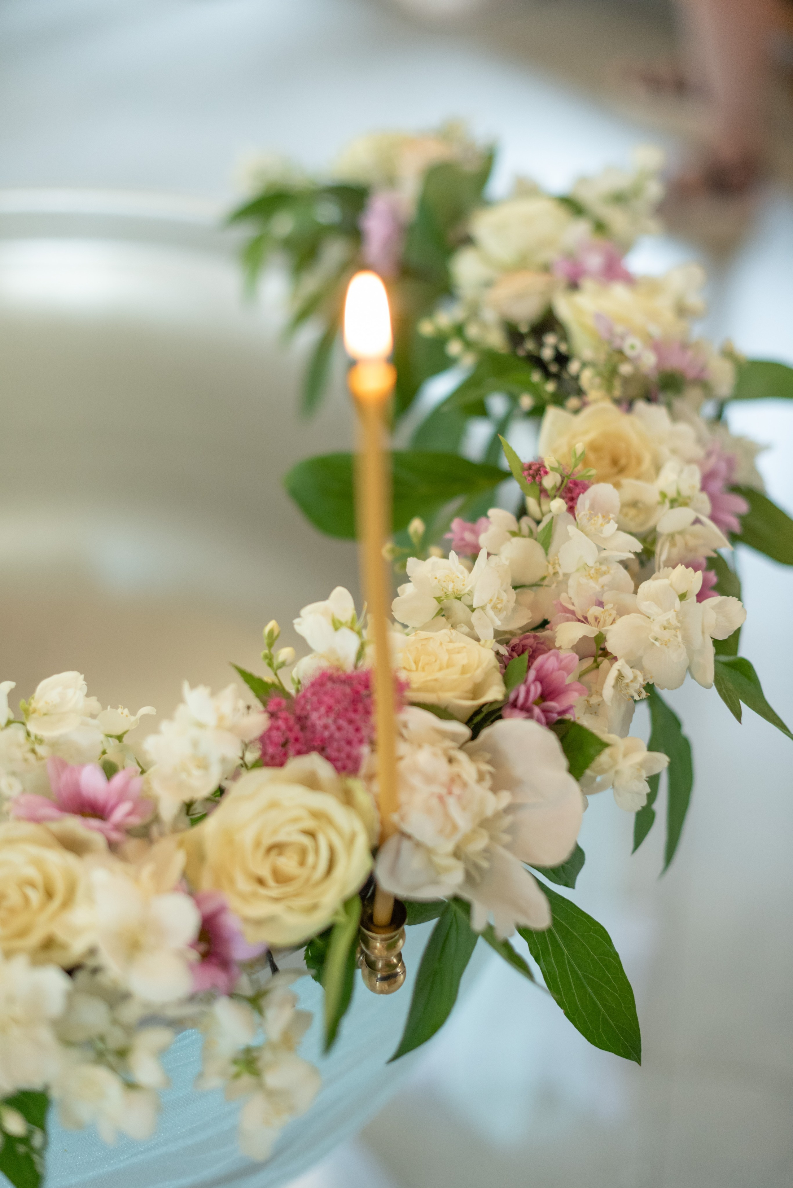 Украшение купели. Фотограф Крещения и Венчания. Минск и другие города. Почтенная Наташа