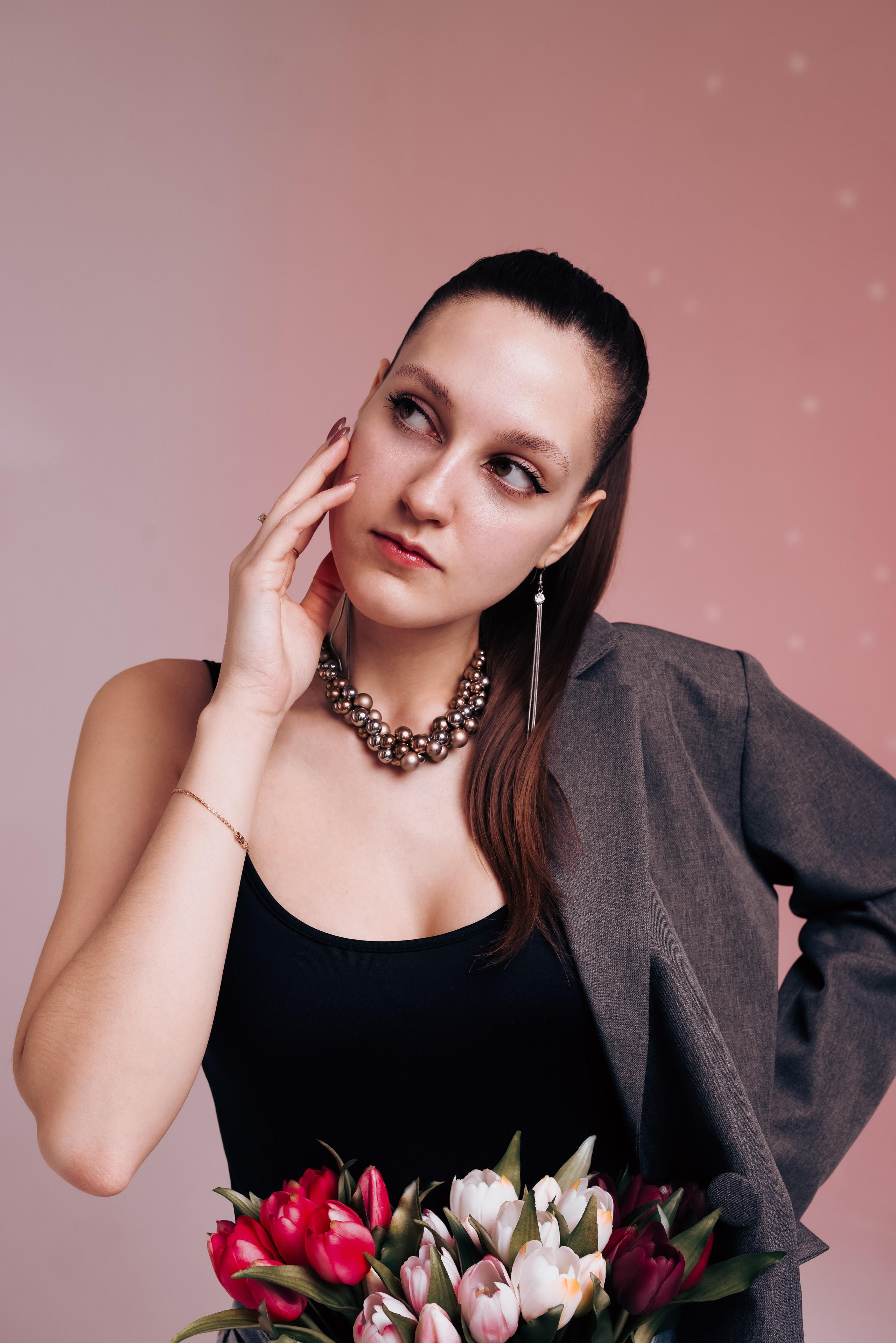 С тюльпанами. Свадебный и семейный фотограф в Рязани Датская Ксения