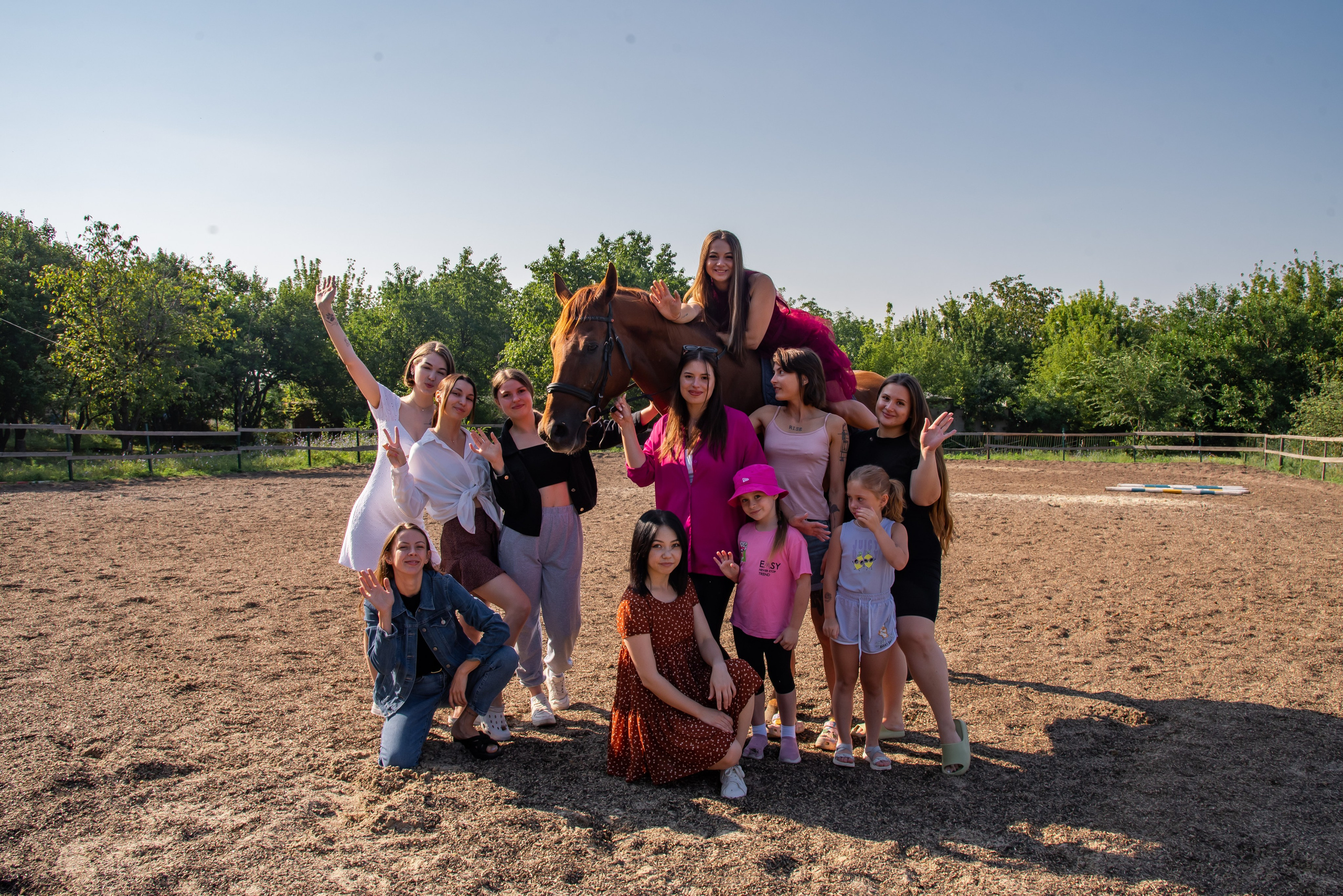 Конная прогулка. Фотограф Галина Нестерова