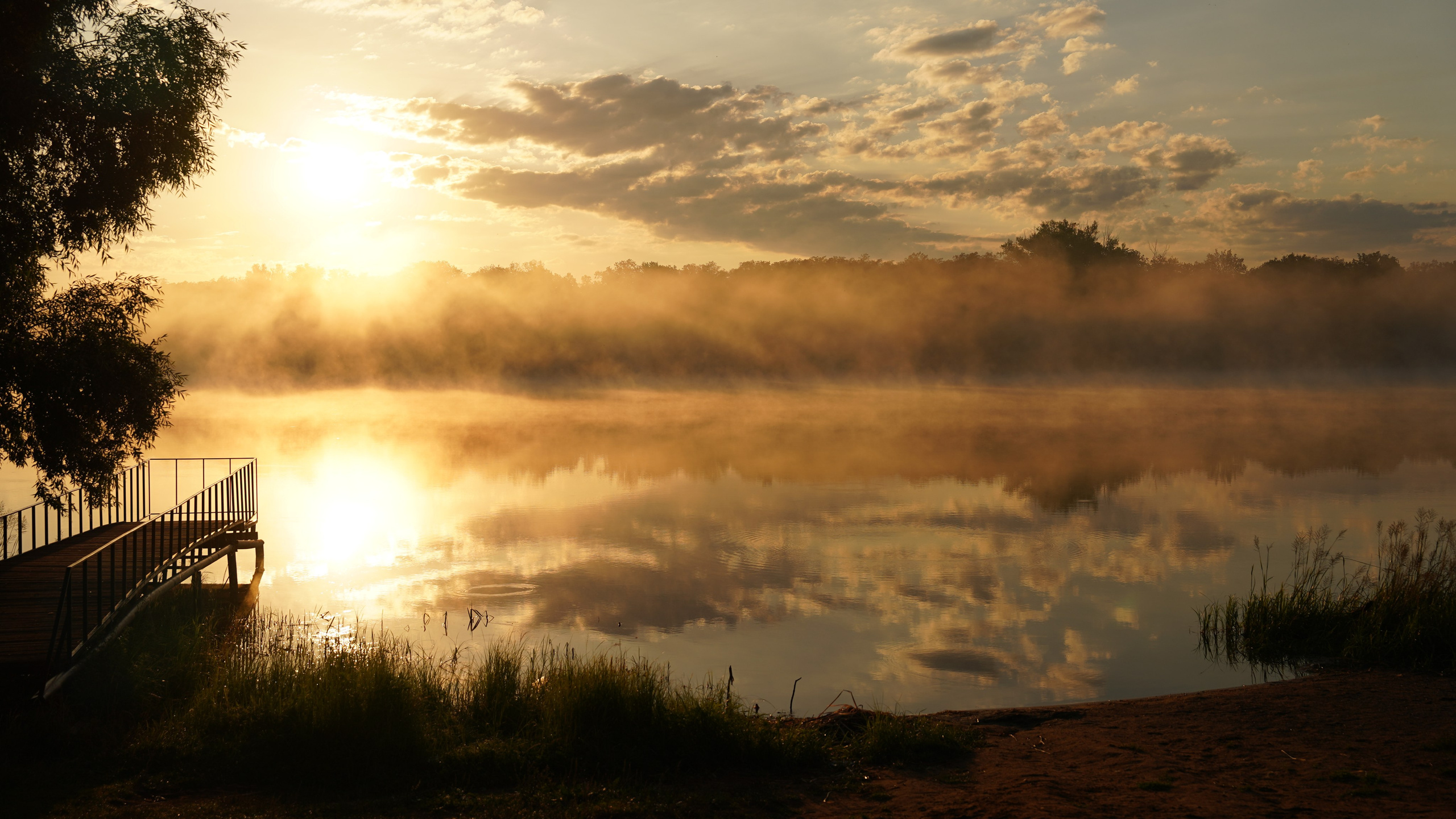 Рассветы на сапбордах в Уфе