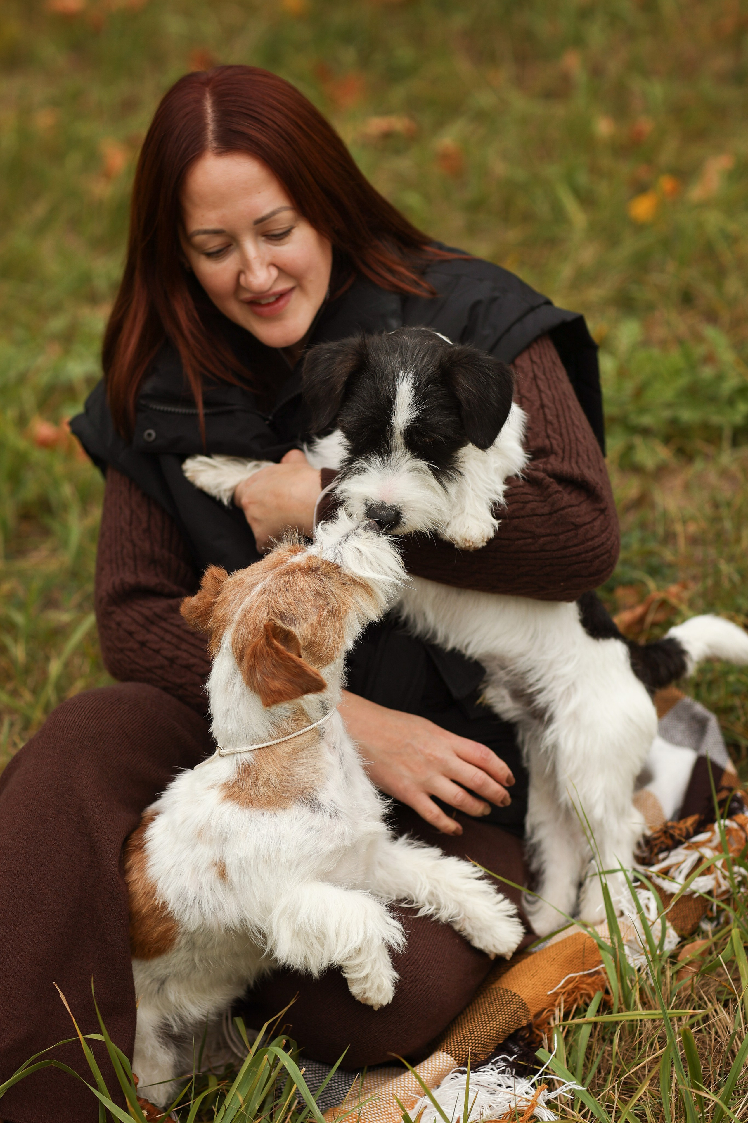 Аня, Броша и Марс. Фотограф — Анималист Наталья Тямушева