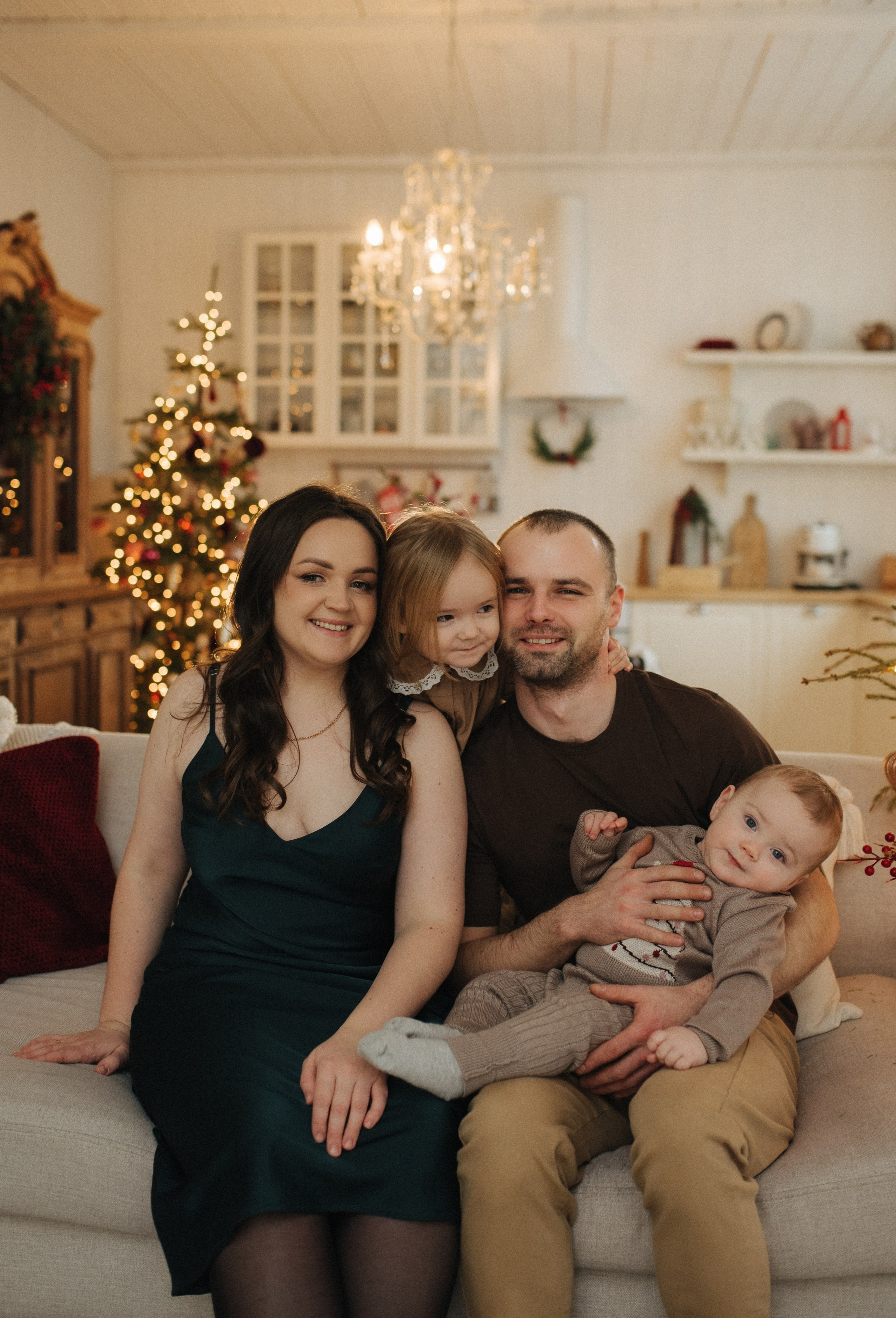 Новогодняя в студии. Фотограф в Санкт-Петребурге и в Великих Луках Волченкова Екатерина