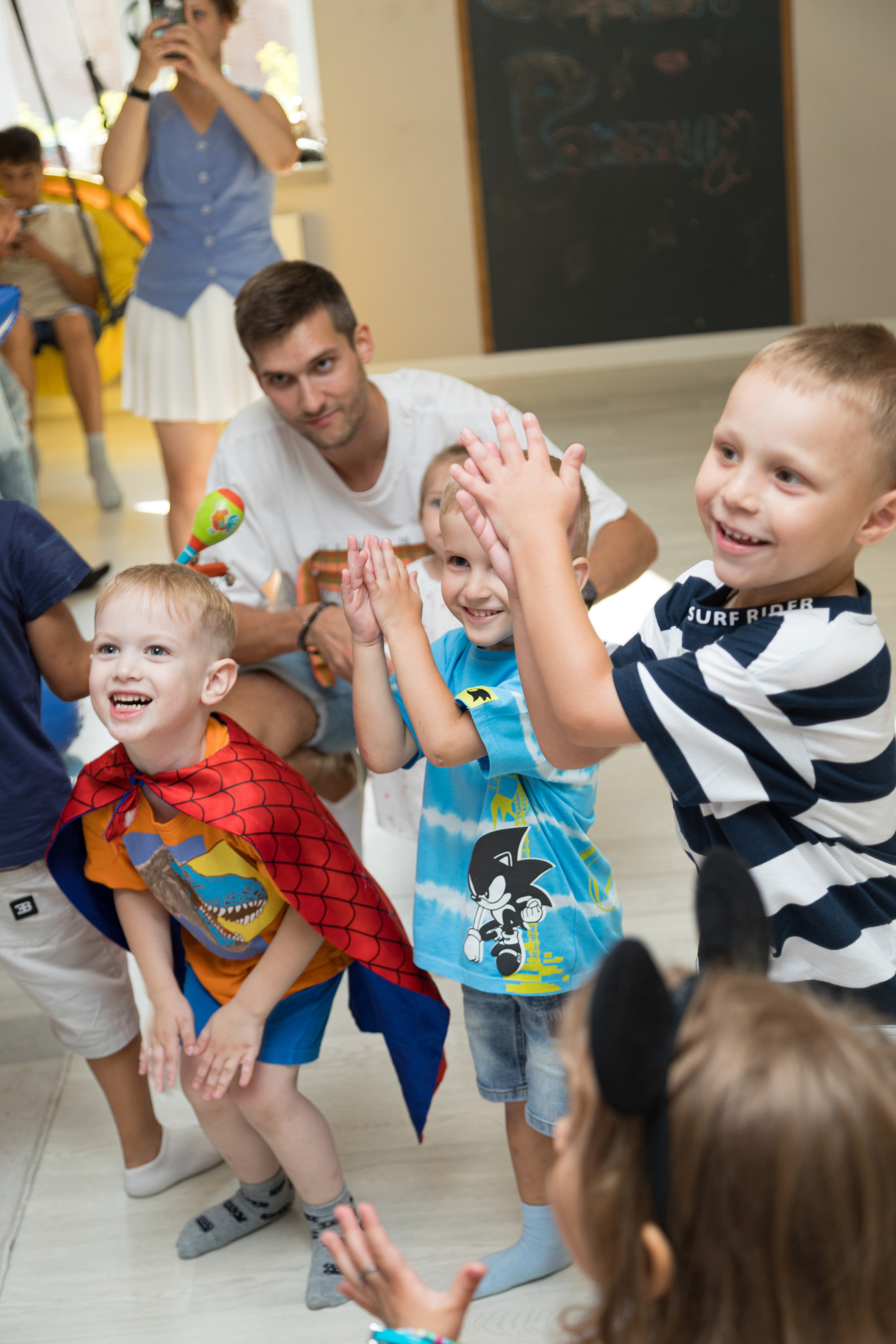 День рождения Федора, 4 года, Детская игровая студия Mimiloft. Детский и контент фотограф Надя Волкова Санкт-Петербург