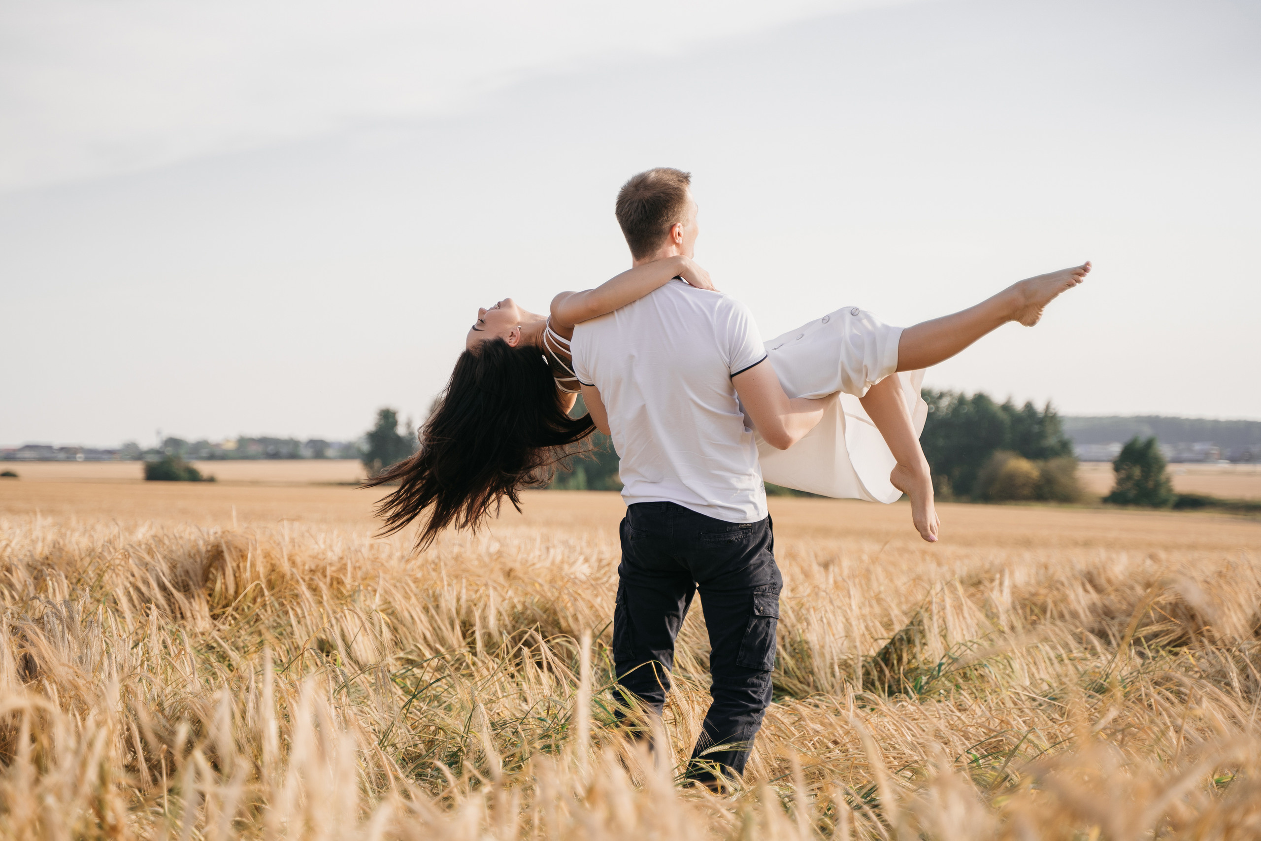 Рита и Рома, поля. Фотограф Татьяна Мамонтова