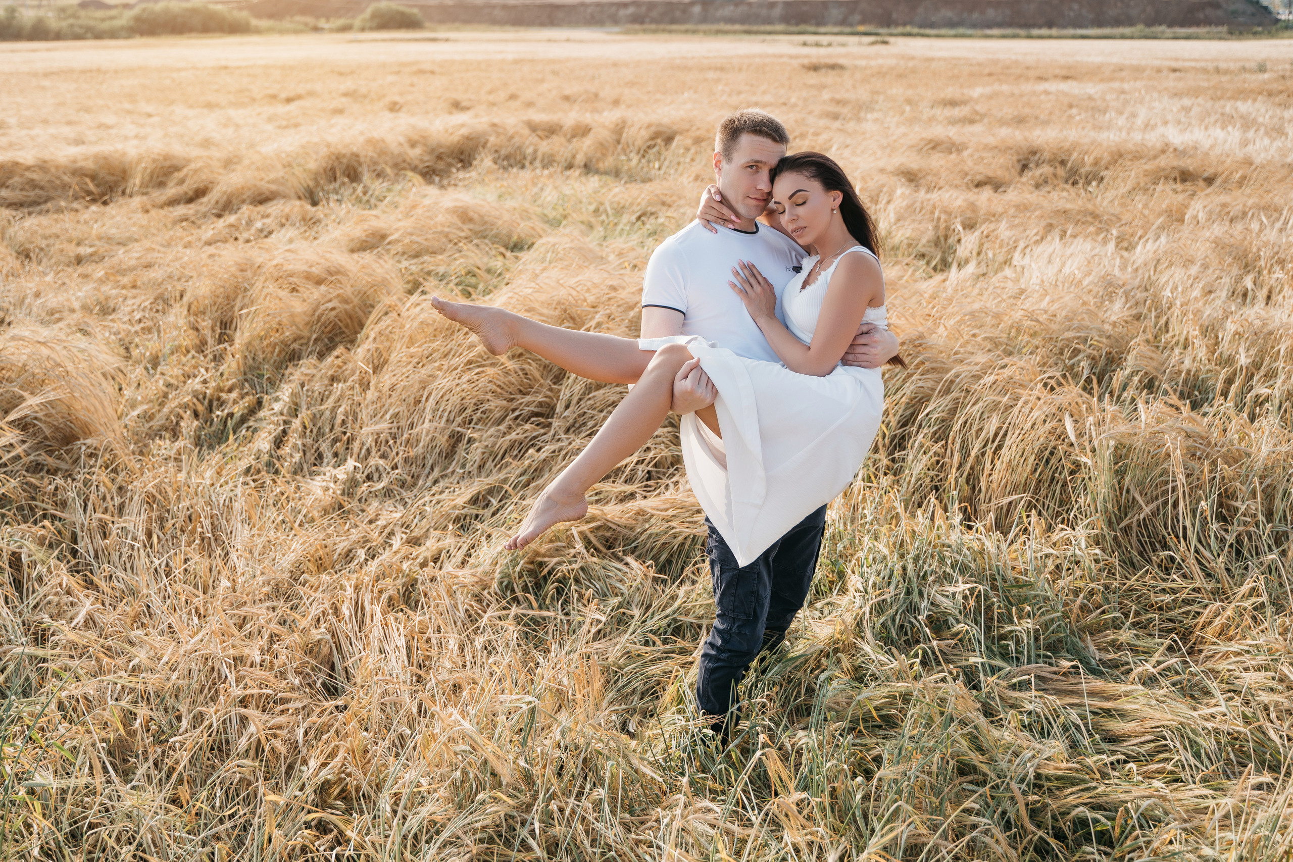 Рита и Рома, поля. Фотограф Татьяна Мамонтова