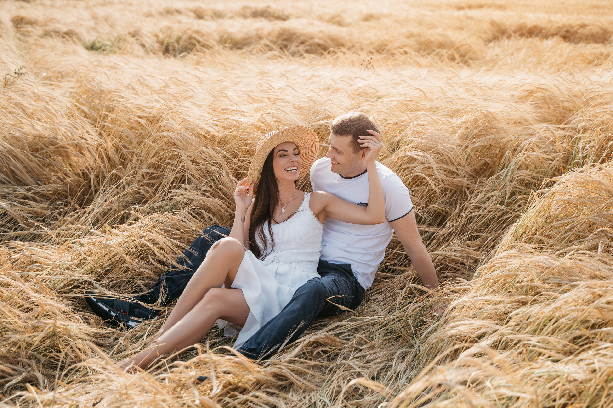 Рита и Рома, поля. Фотограф Татьяна Мамонтова