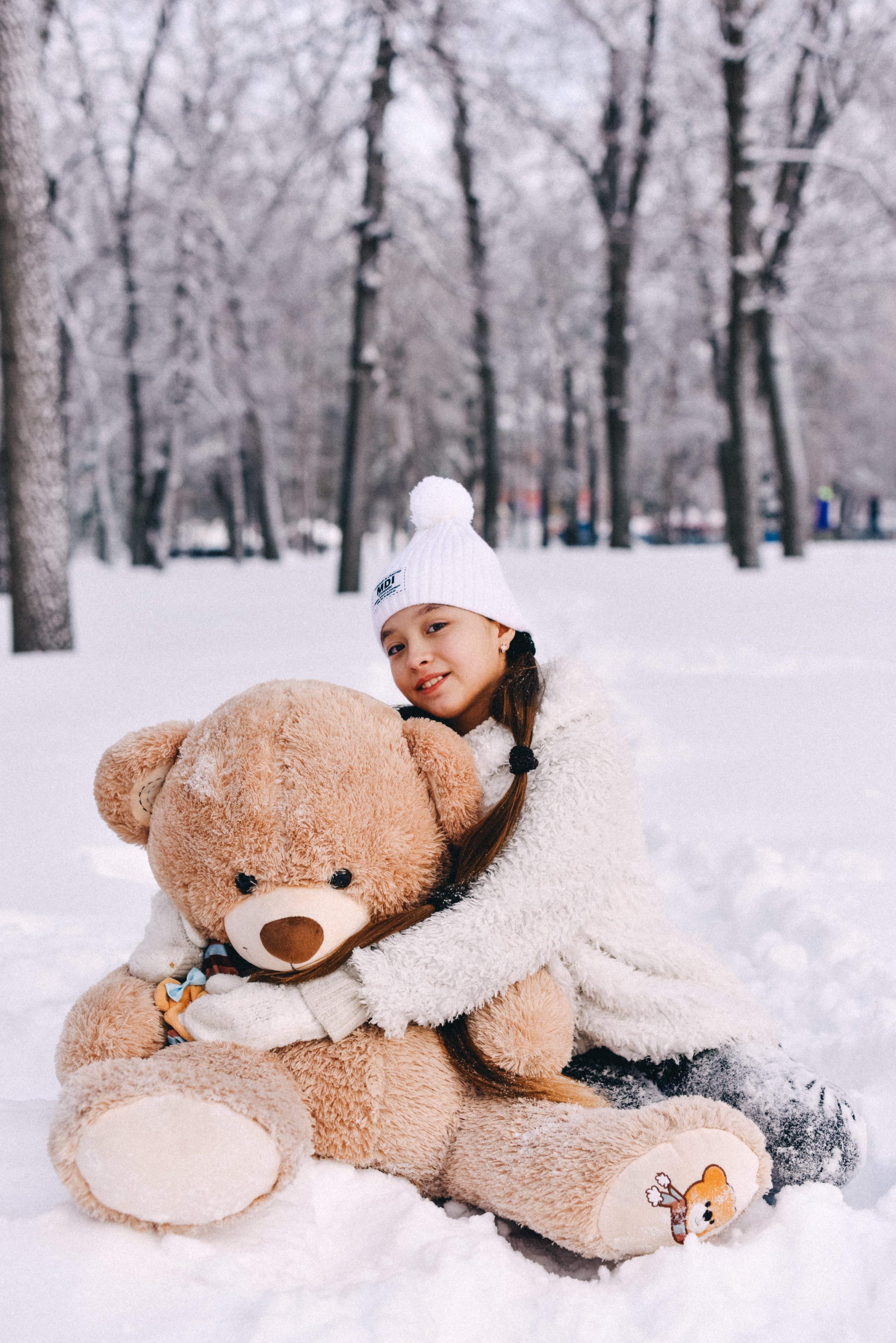 Девочки зима