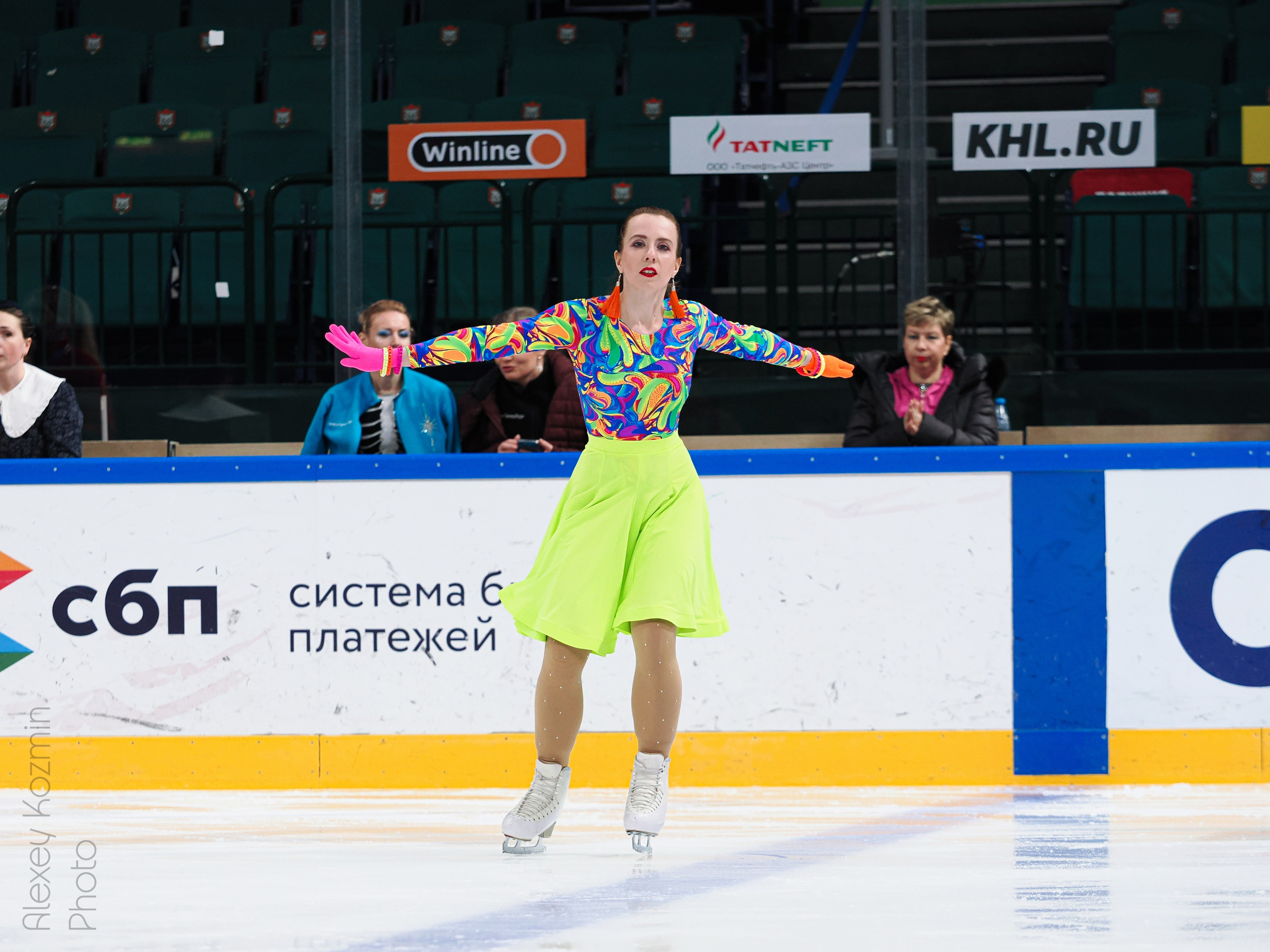 Фигурное катание (Татнефть Арена, г. Казань). Репортажный фотограф Алексей Козьмин