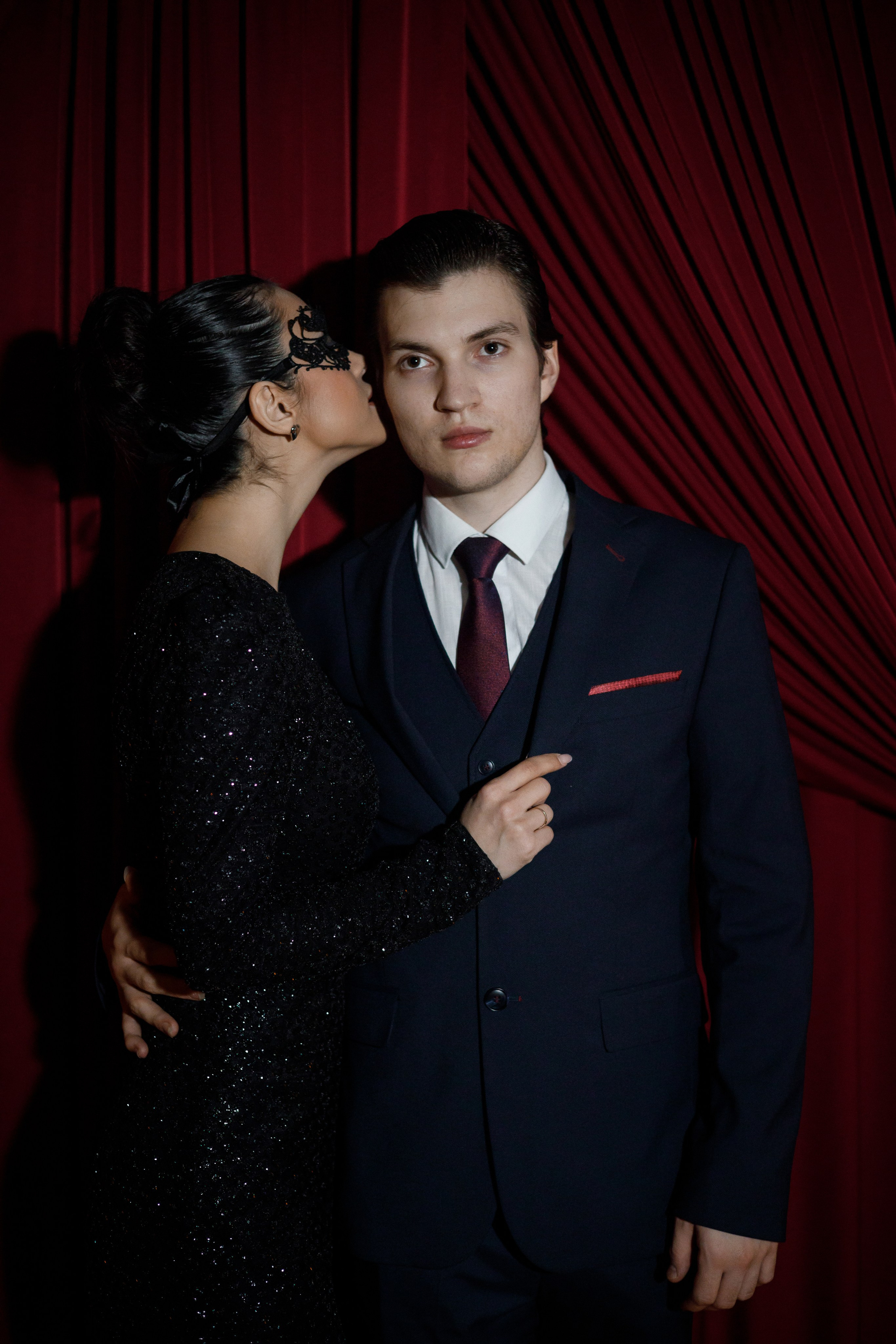 Яркий Новогодний вечер-маскарад. Репортажный и портретный фотограф в Москве Саханцева Анна