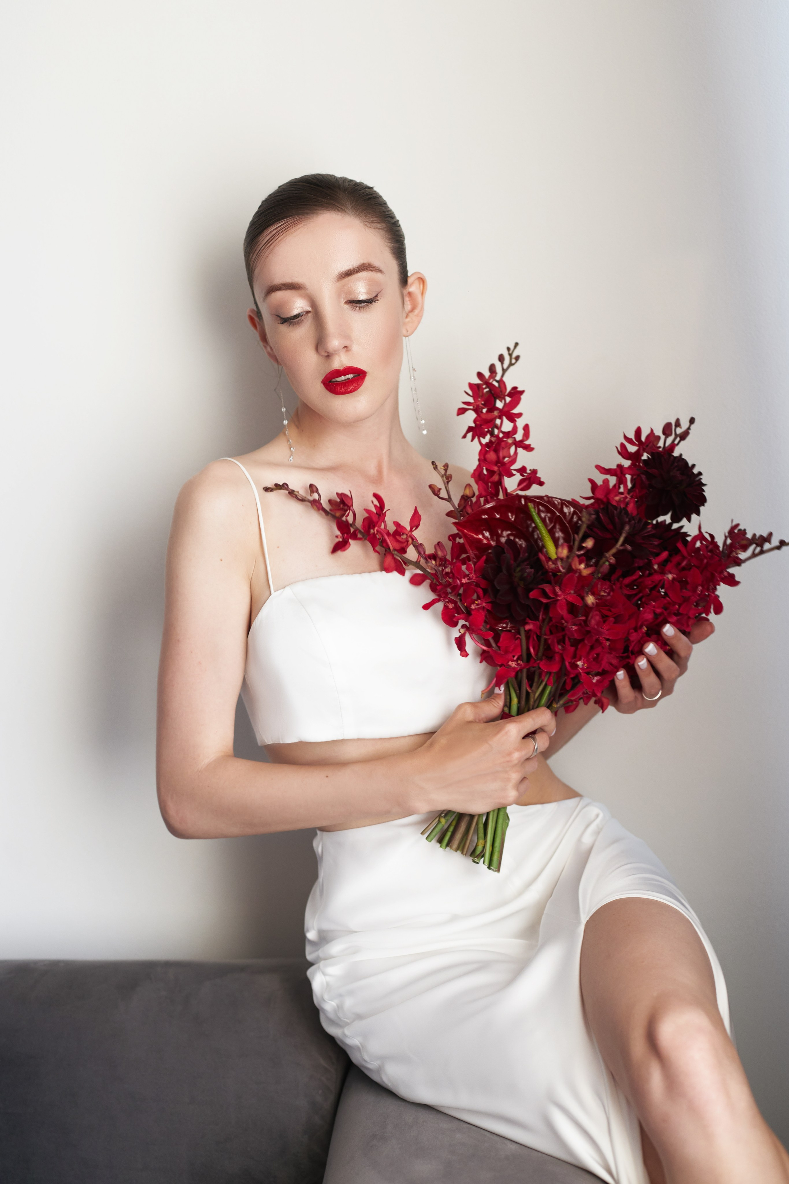 Красное и белое. Свадебный фотограф в Москве Ольга Коржова