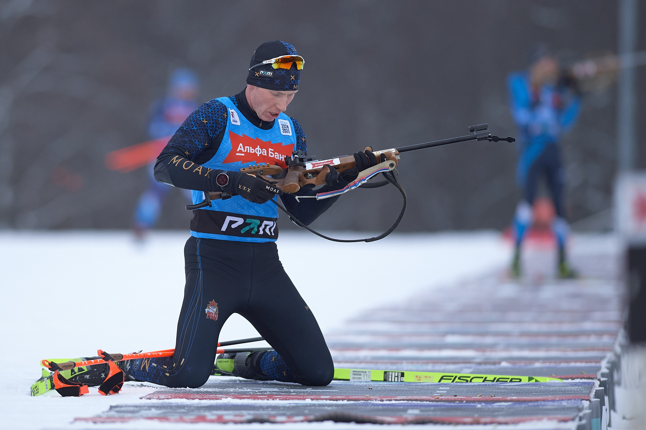 Биатлон. Чемпионат России — 2024/2025, 3-й этап, Ижевск. Ижевская винтовка. Спортивный репортажный фотограф в Ижевске Сергей Мерзляков