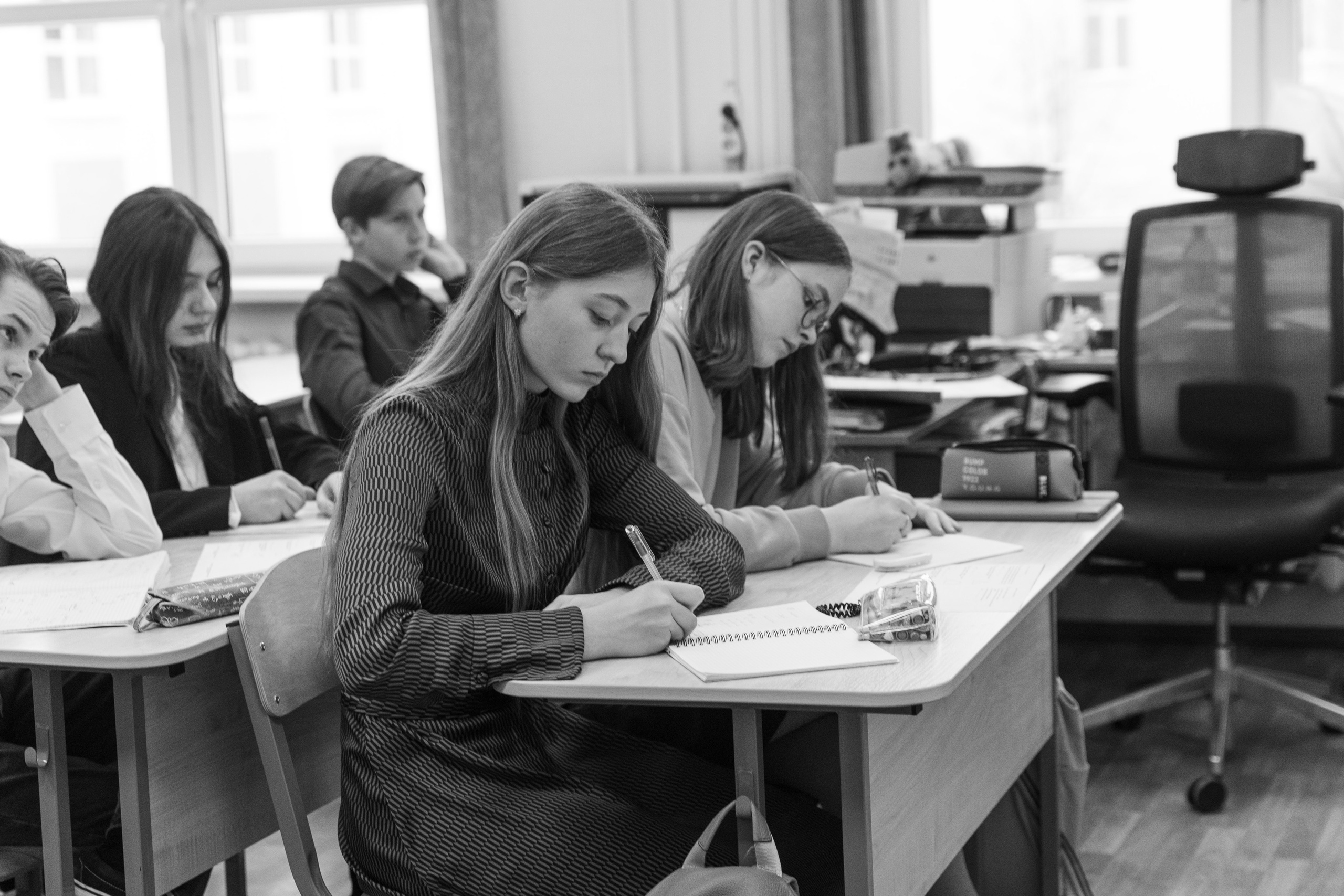 Репортаж с урока. Школьный фотограф в Москве Семенова Ирина