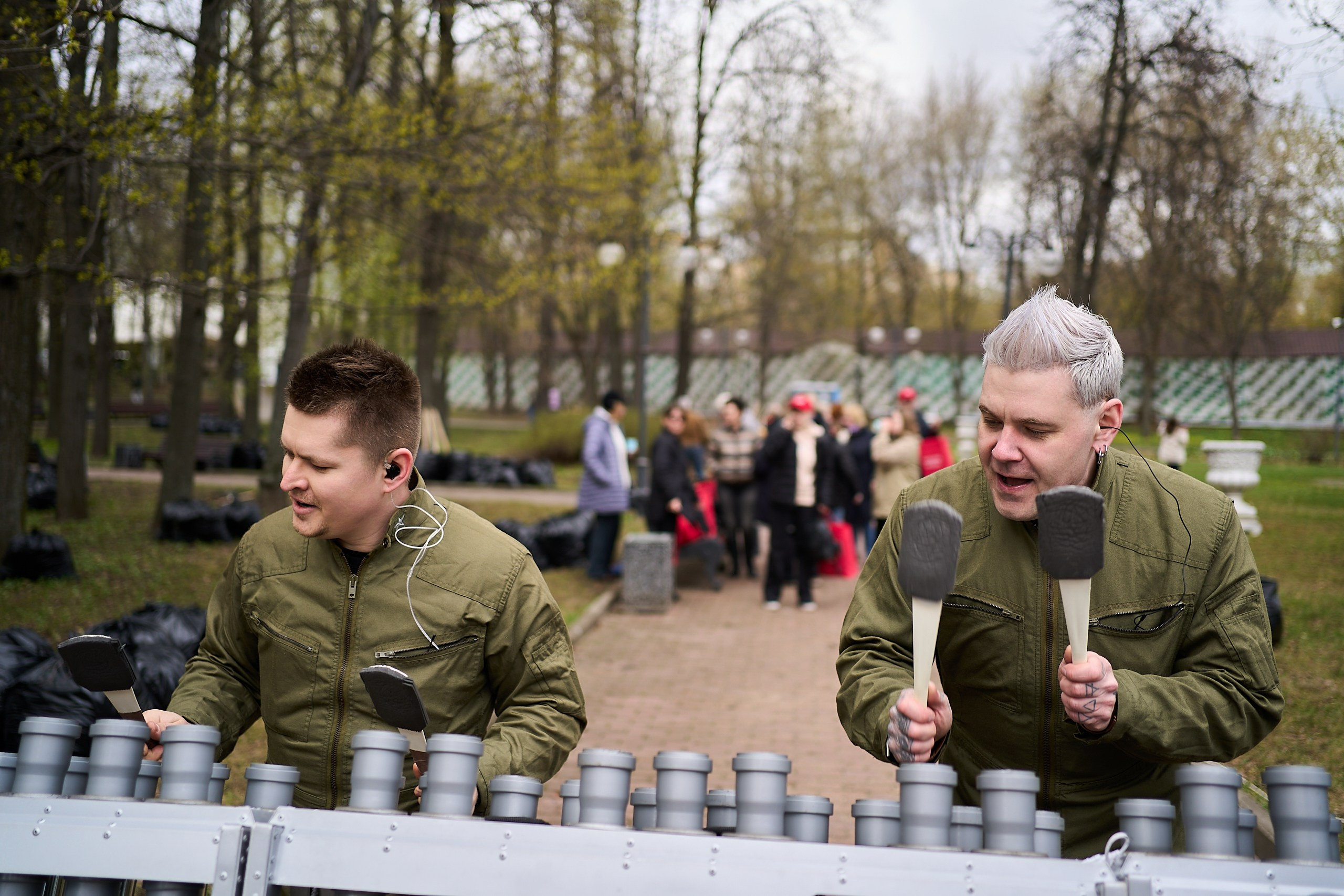 Субботник у Управления делами Мэра и Правительства Москвы. Фотограф и Видеограф в Москве. Олег Корушев