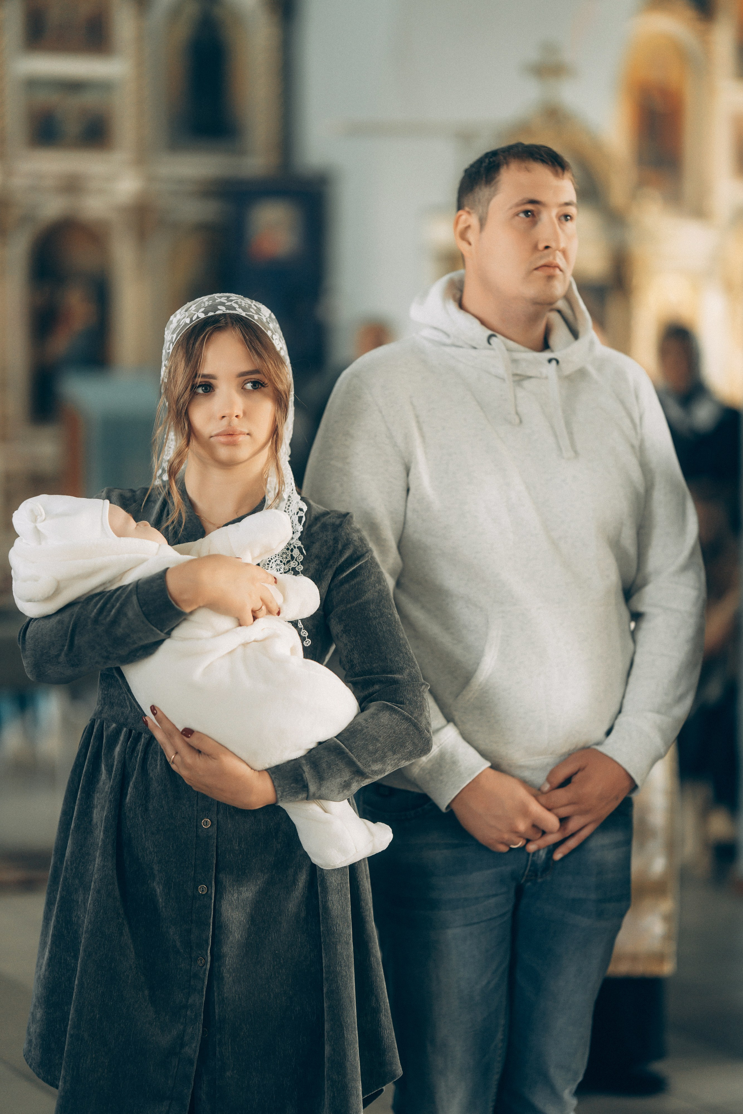 Крещения в Храме Рождества Христова. Свадебный и репортажный фотограф в Воронеже Роман Янко