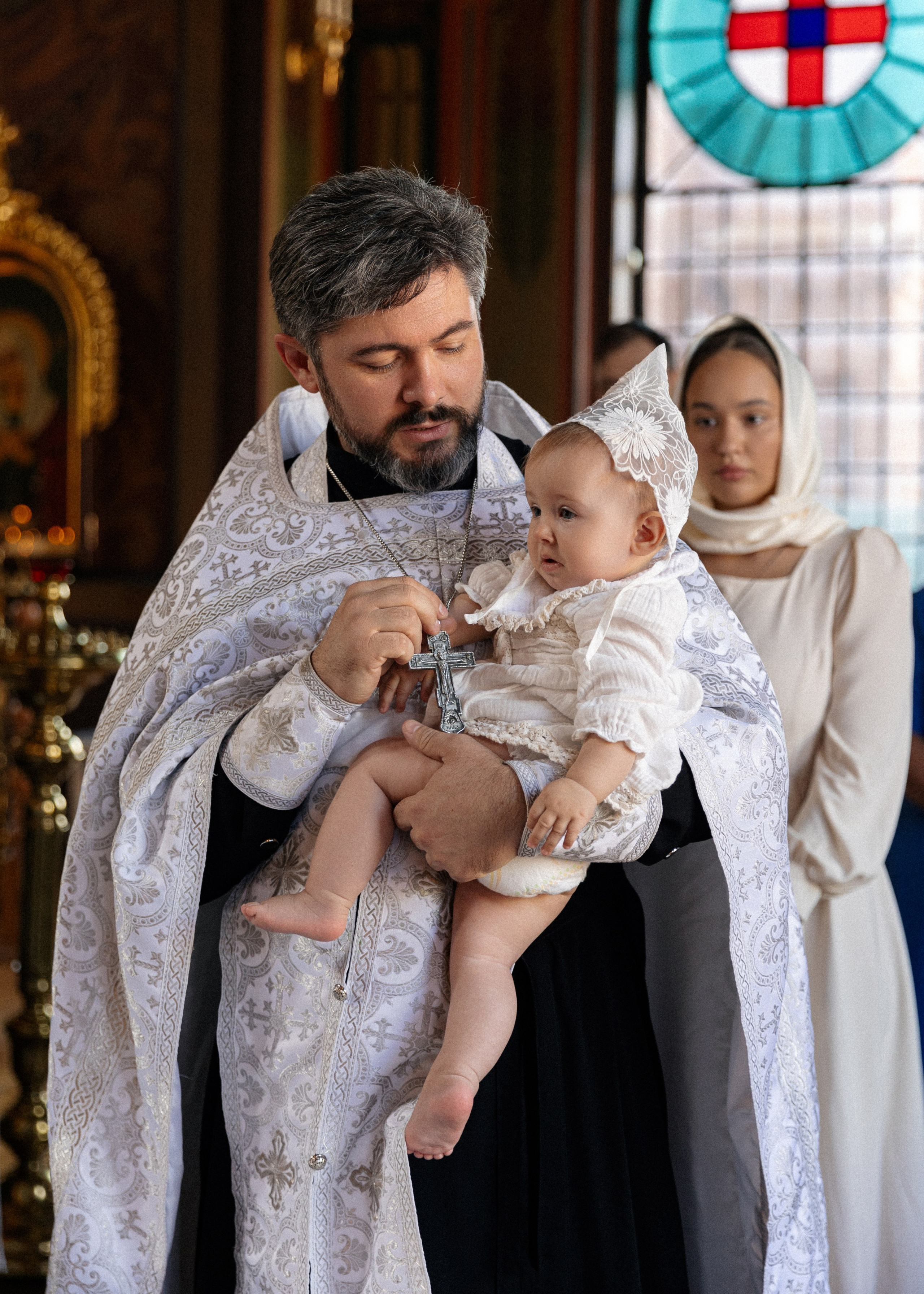 Крещение в Свято-Троицком соборе. Свадебный фотограф и видеограф Краснодар, Ростов, Сочи, Новороссийск