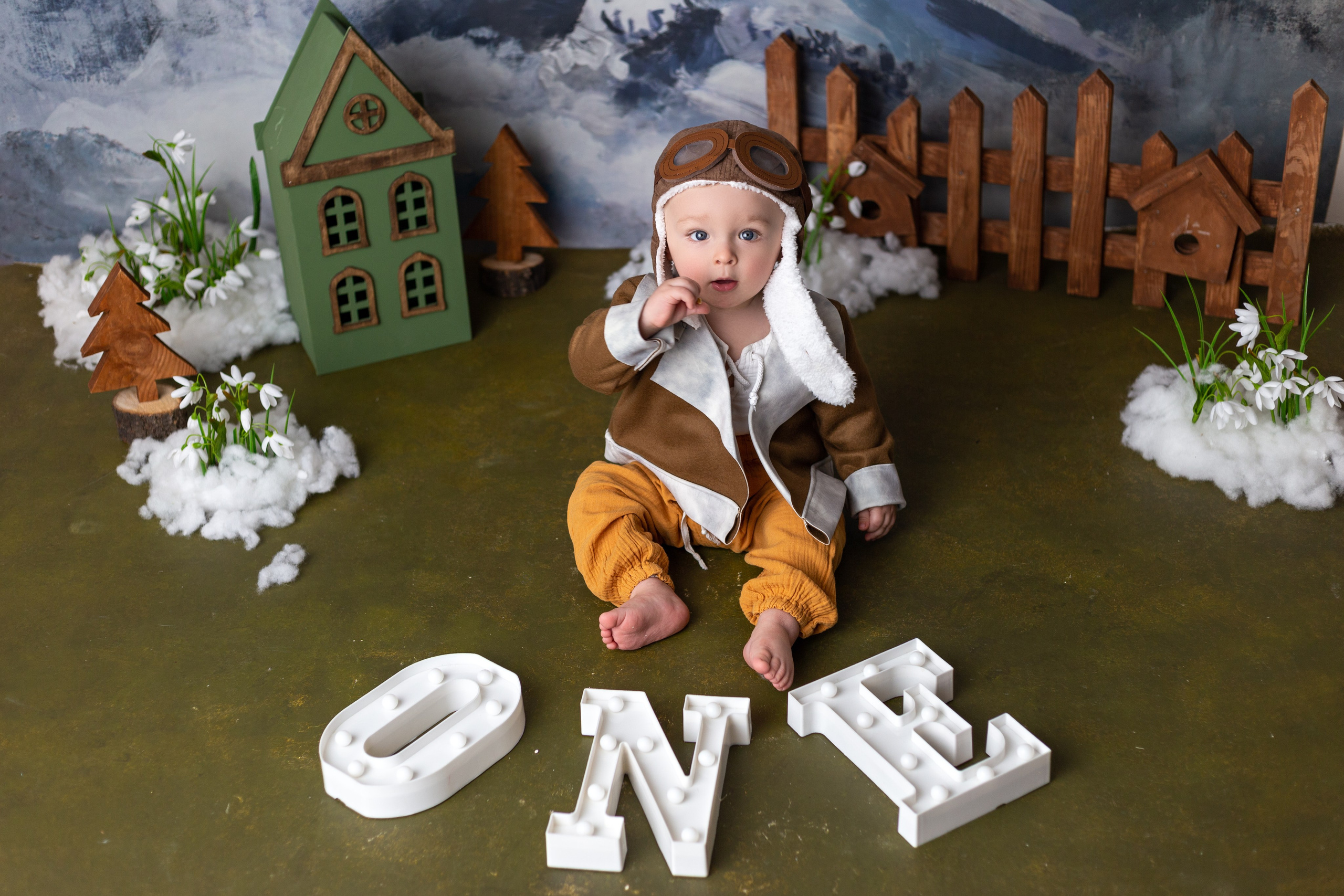 Годик. Фотограф беременности и новорожденных Мария Еремина Южно-Сахалинск