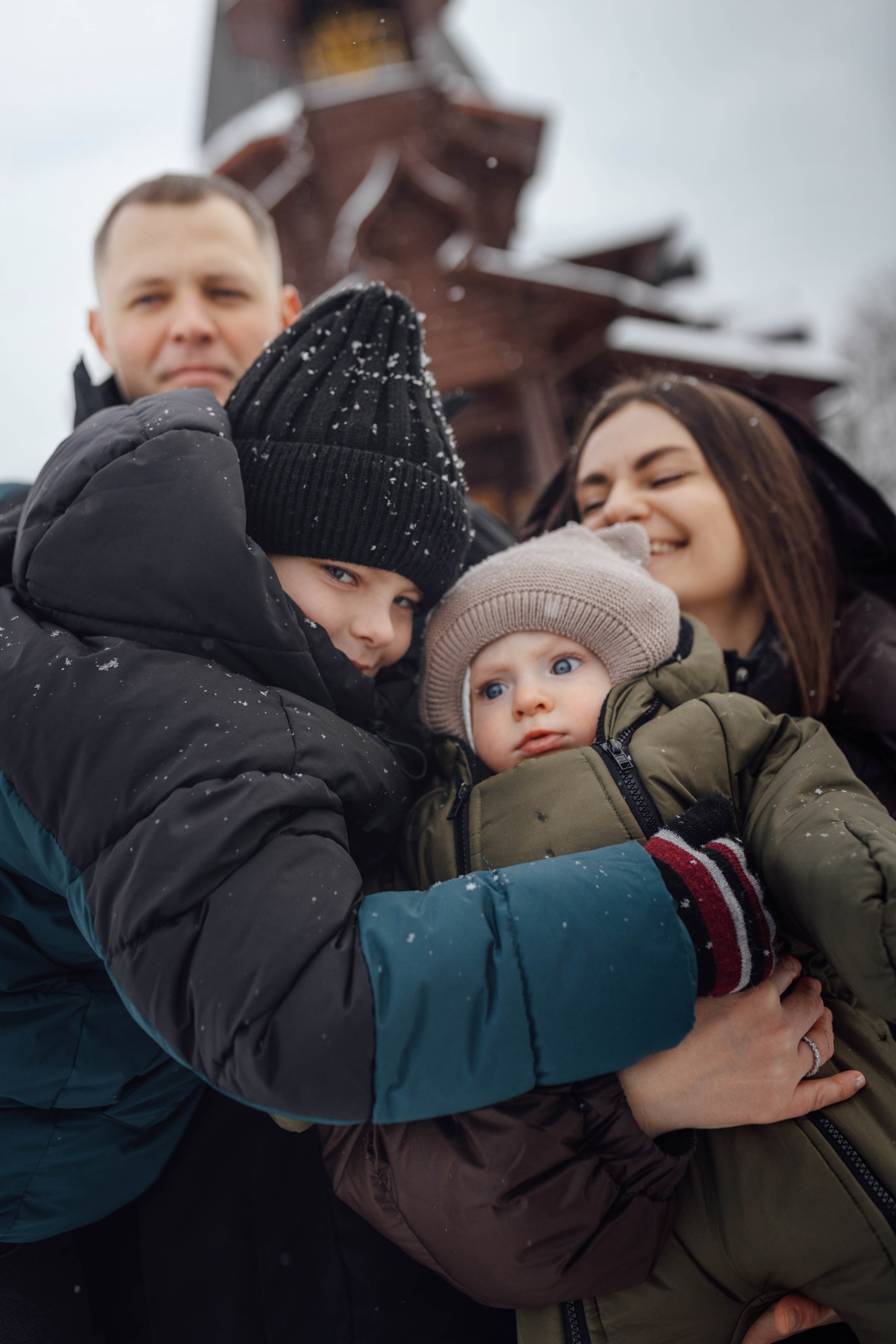 Крещение Матвея, храм Святой Троицы, декабрь 2025