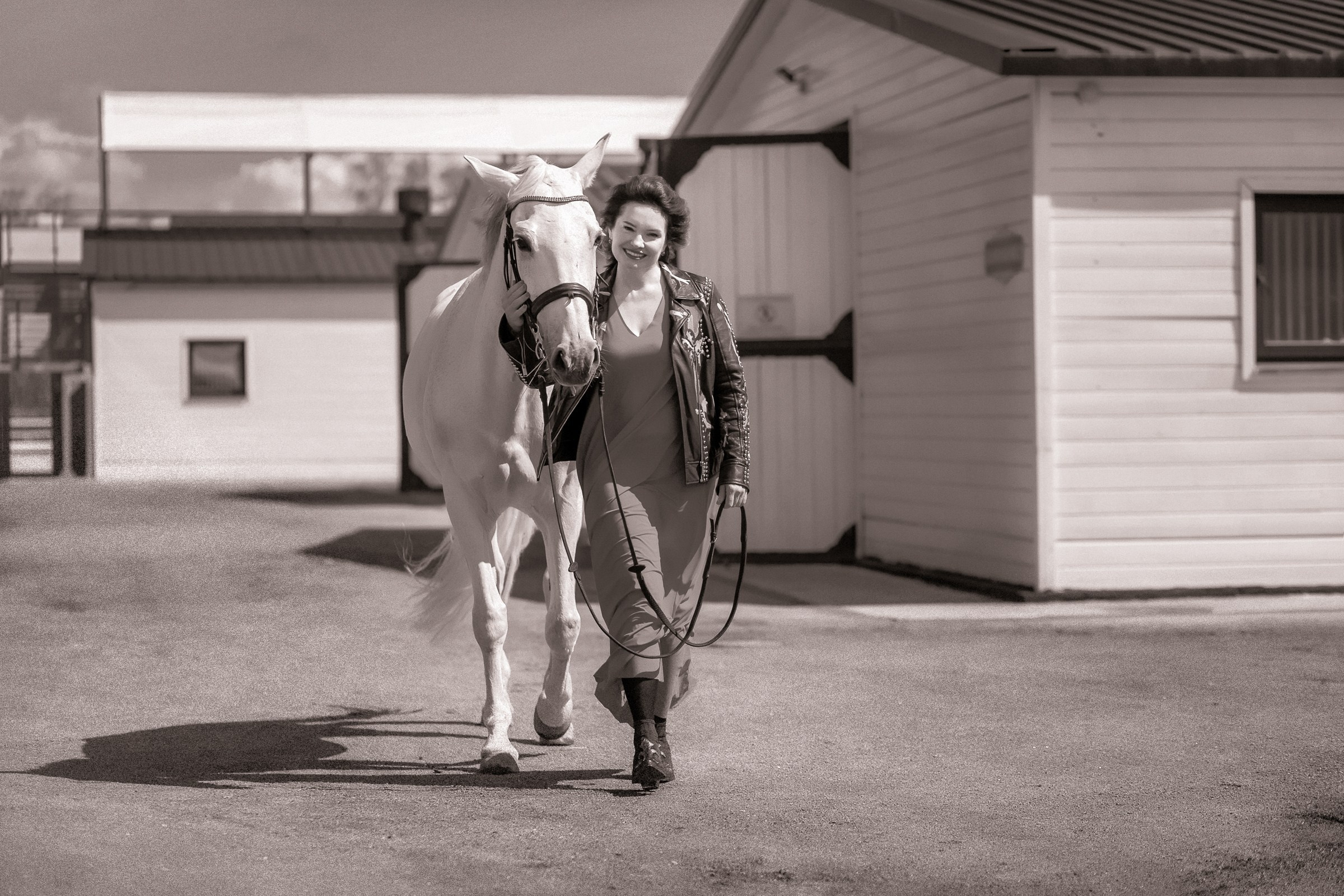 Галина и ее лошадь Сказка. Фотограф женский и мужской портрет Санкт-Петербург