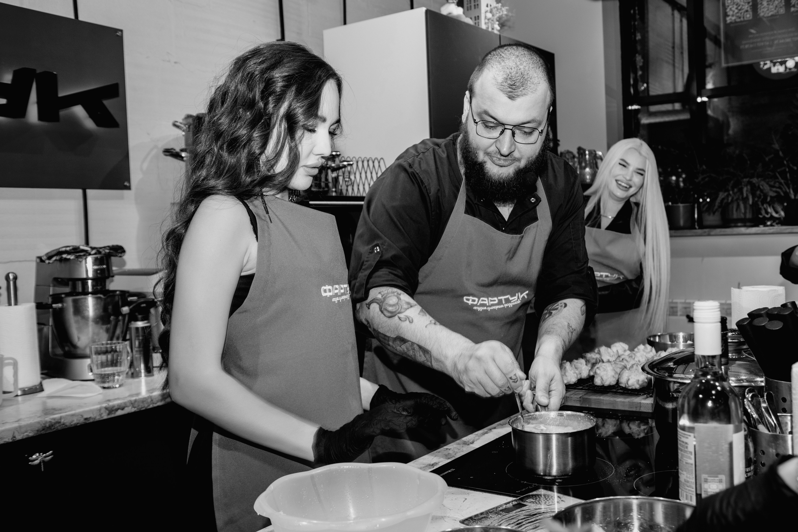 День рождение. Кулинарная студия Фартук. Фотограф в Самаре Алексей Головачёв